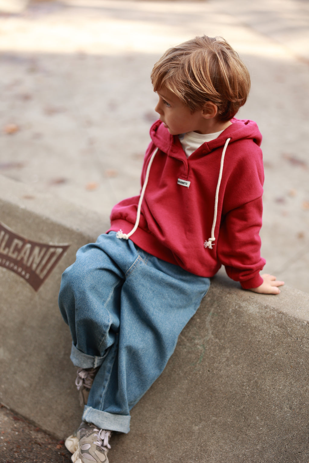 Sweat Ugo - bordeaux