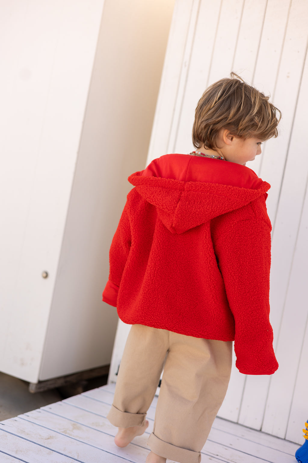 Noah coat - red