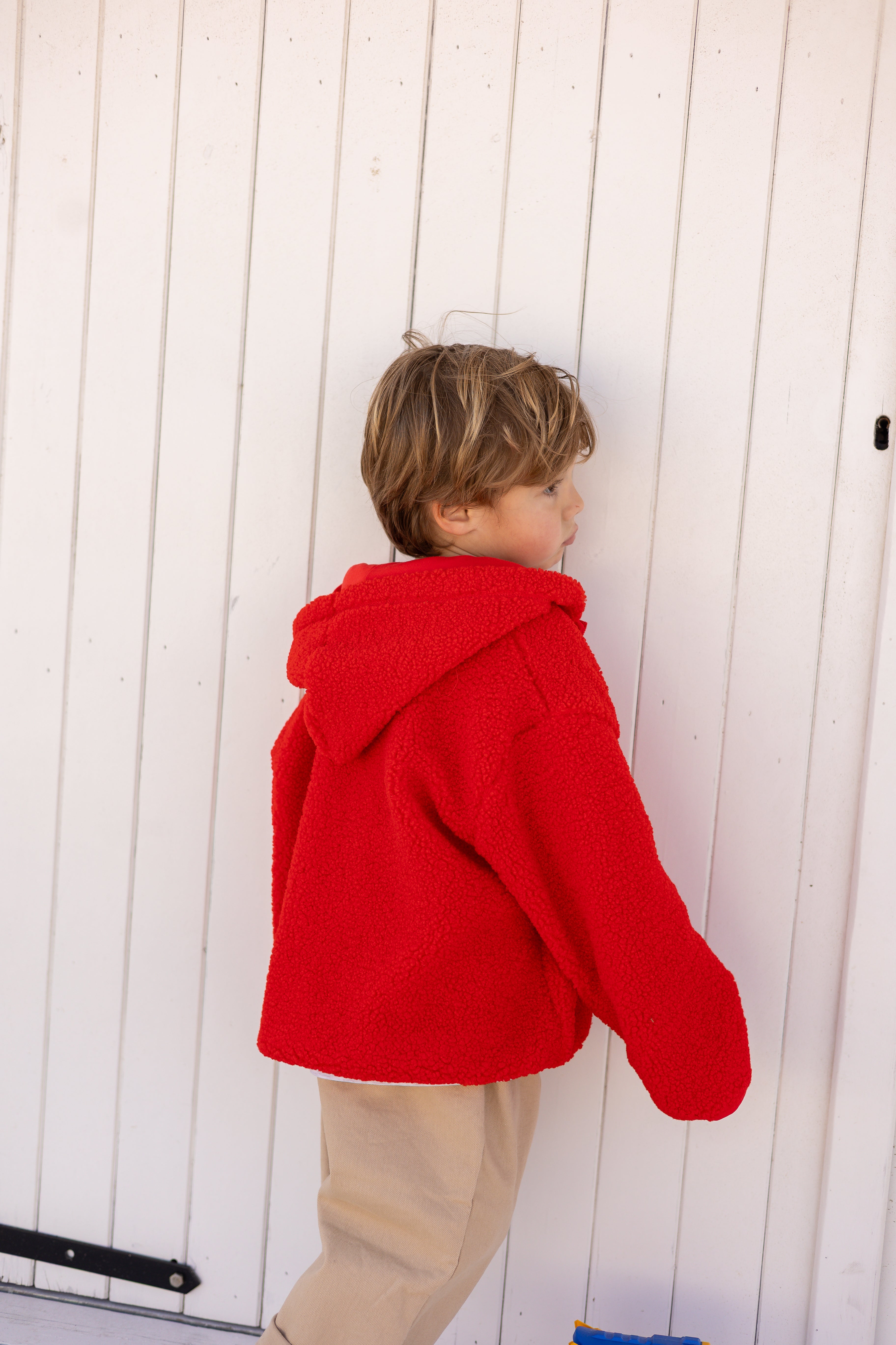 Noah coat - red