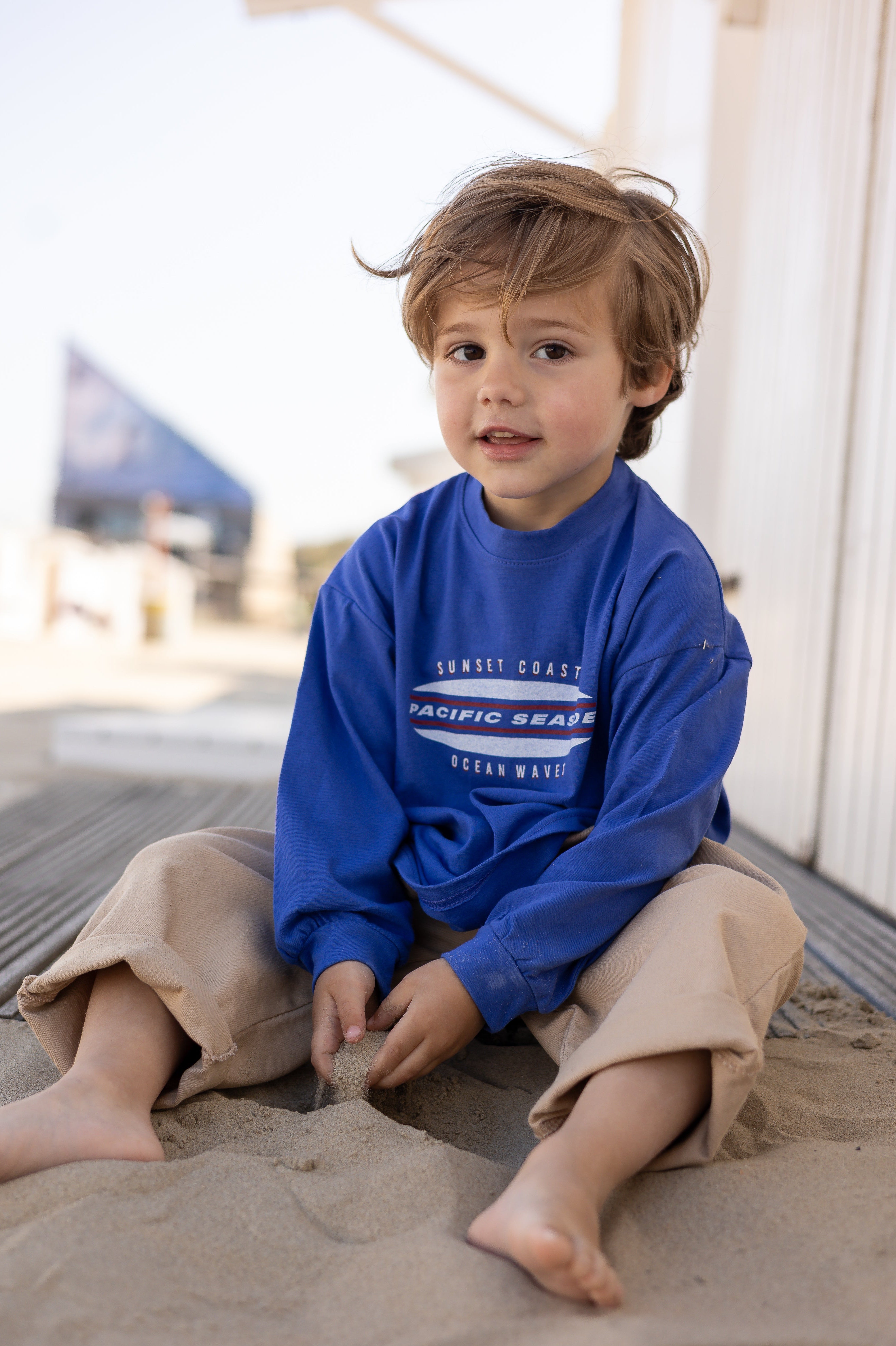 T-shirt Eddie - bleu