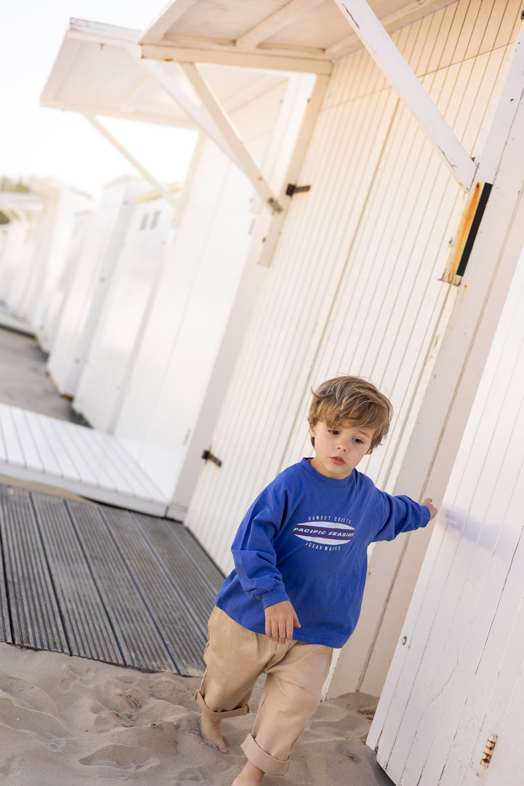 T-shirt Eddie - bleu