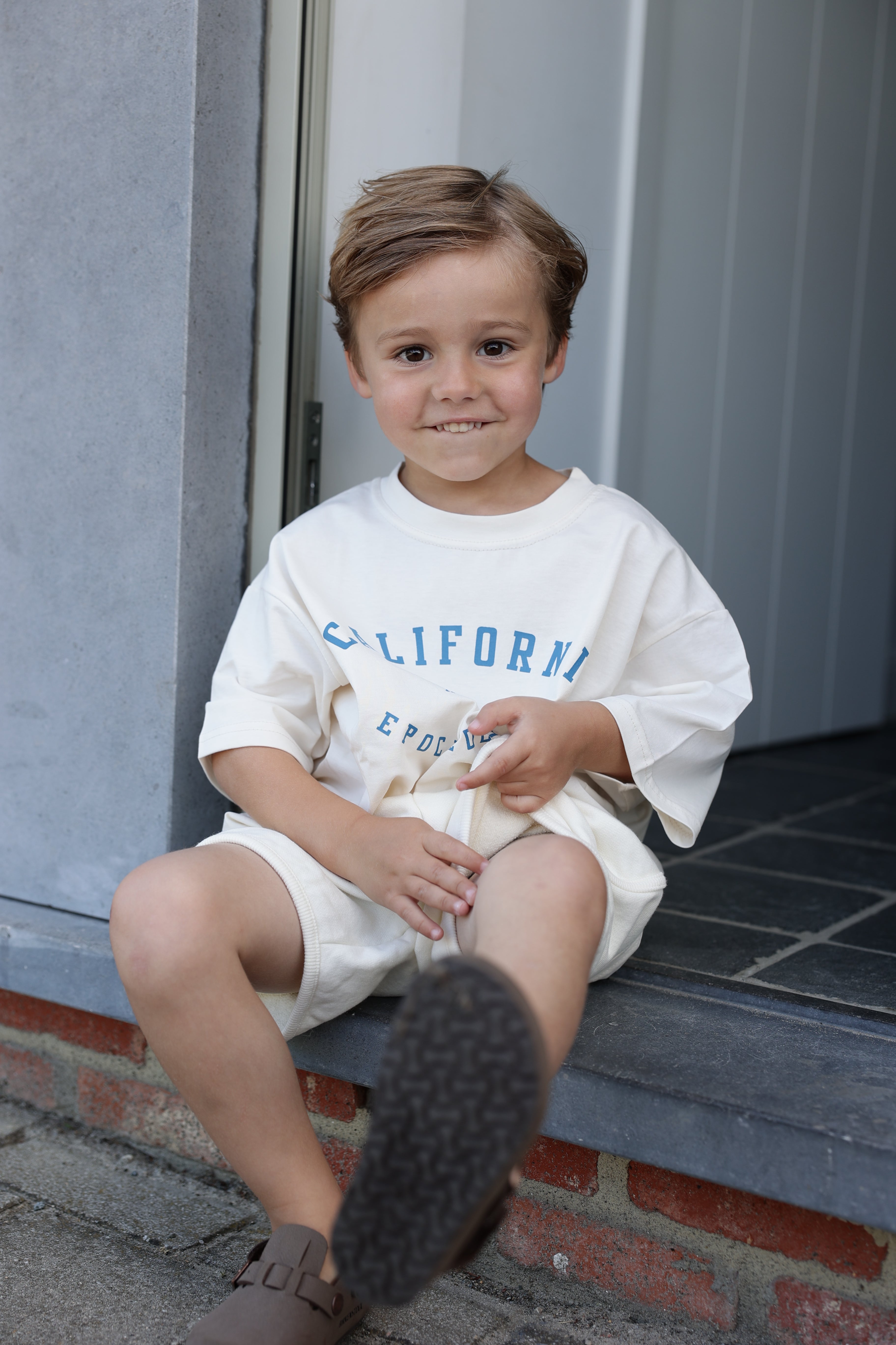 T-shirt Caleb - écru