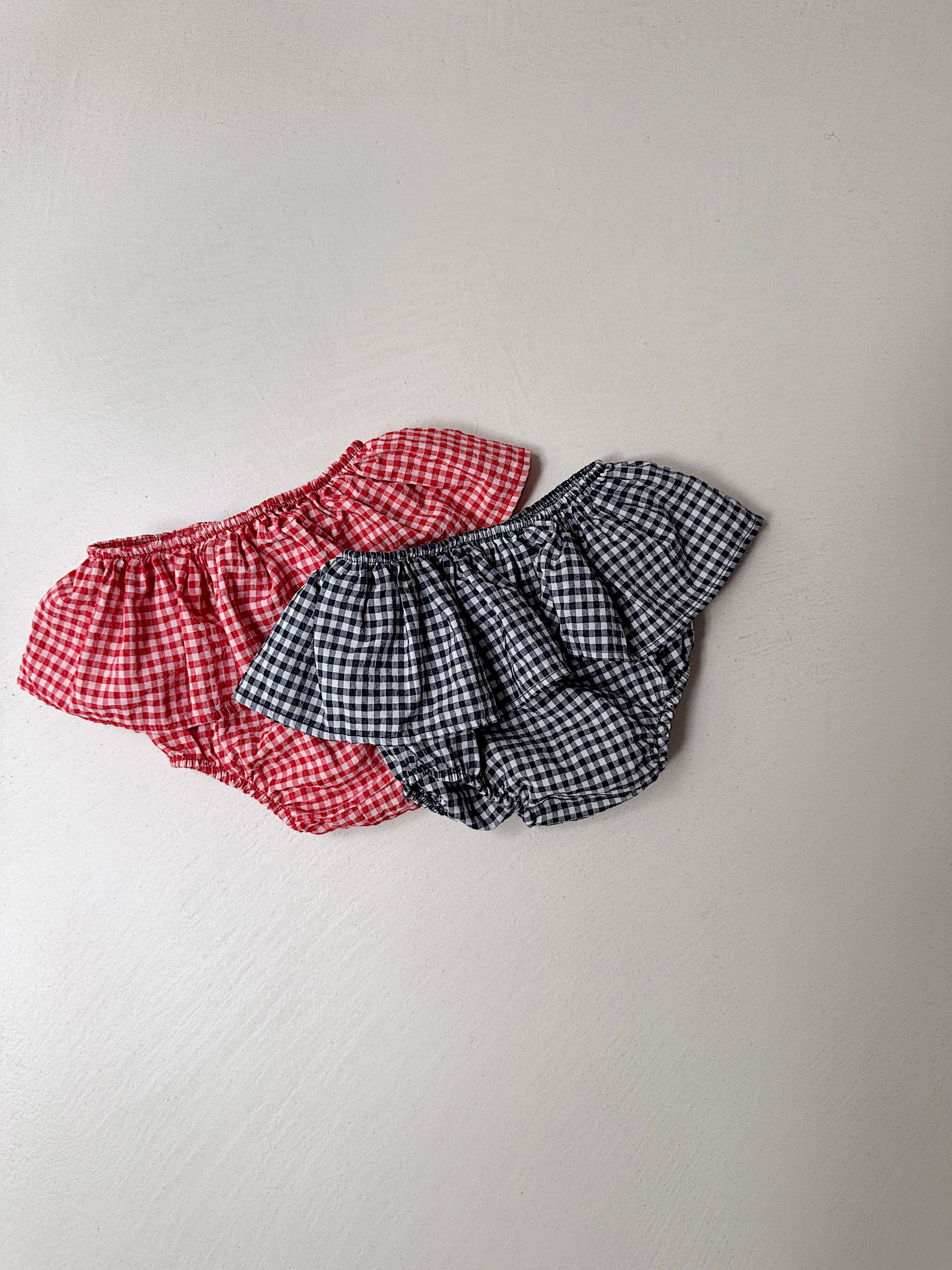Bloomer Marta - vichy bleu
