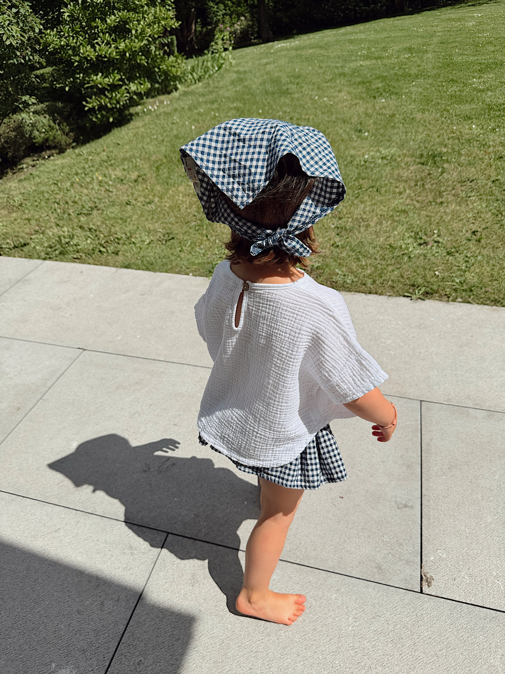 Bloomer Marta - vichy bleu