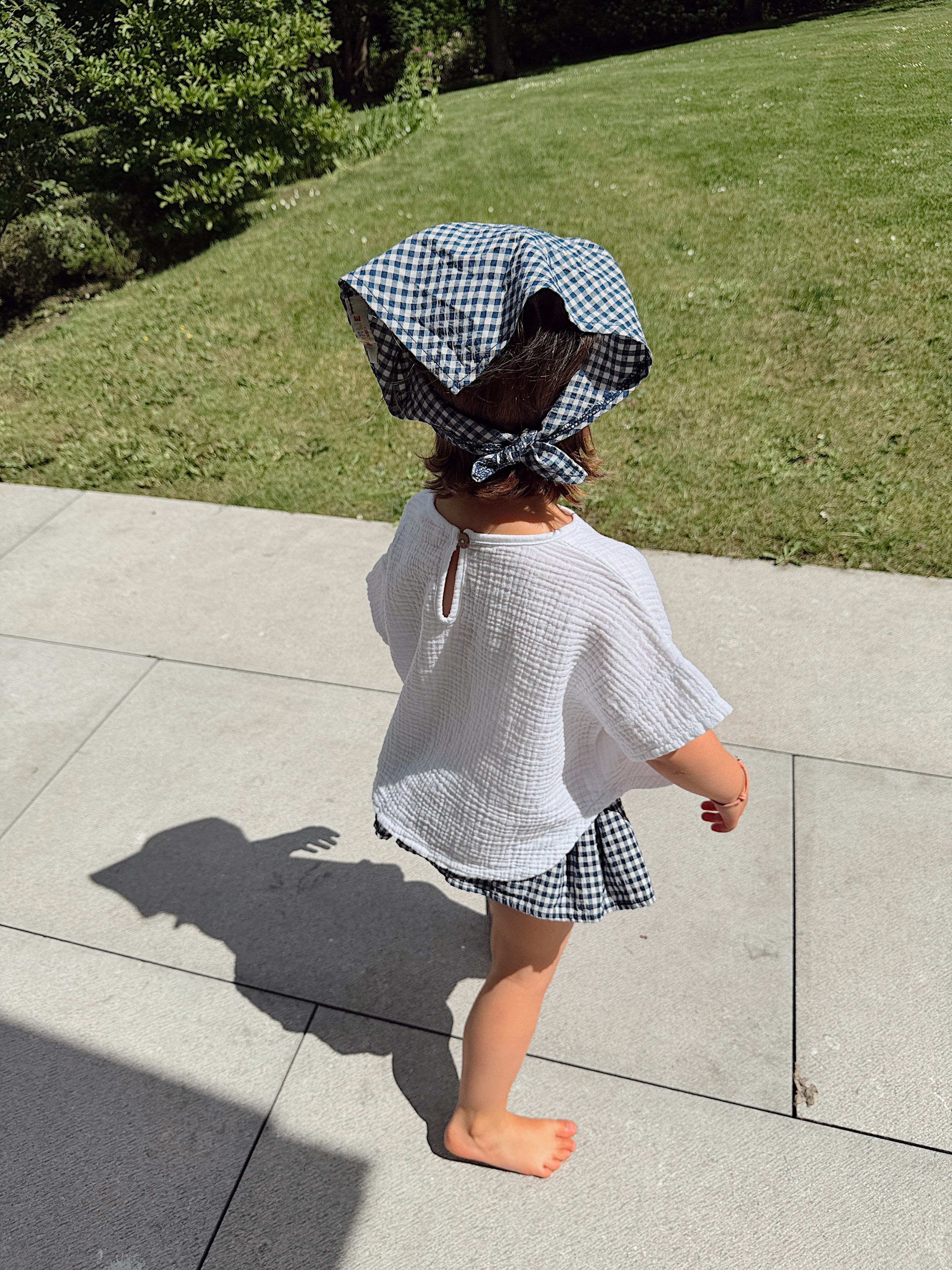 Bloomer Marta - vichy bleu
