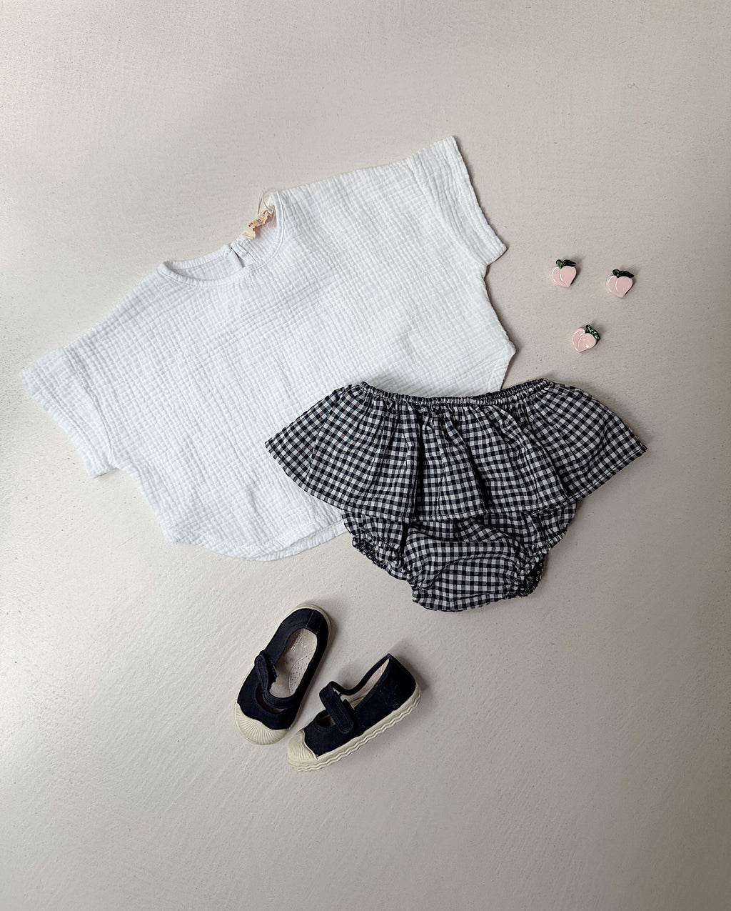 Bloomer Marta - vichy bleu