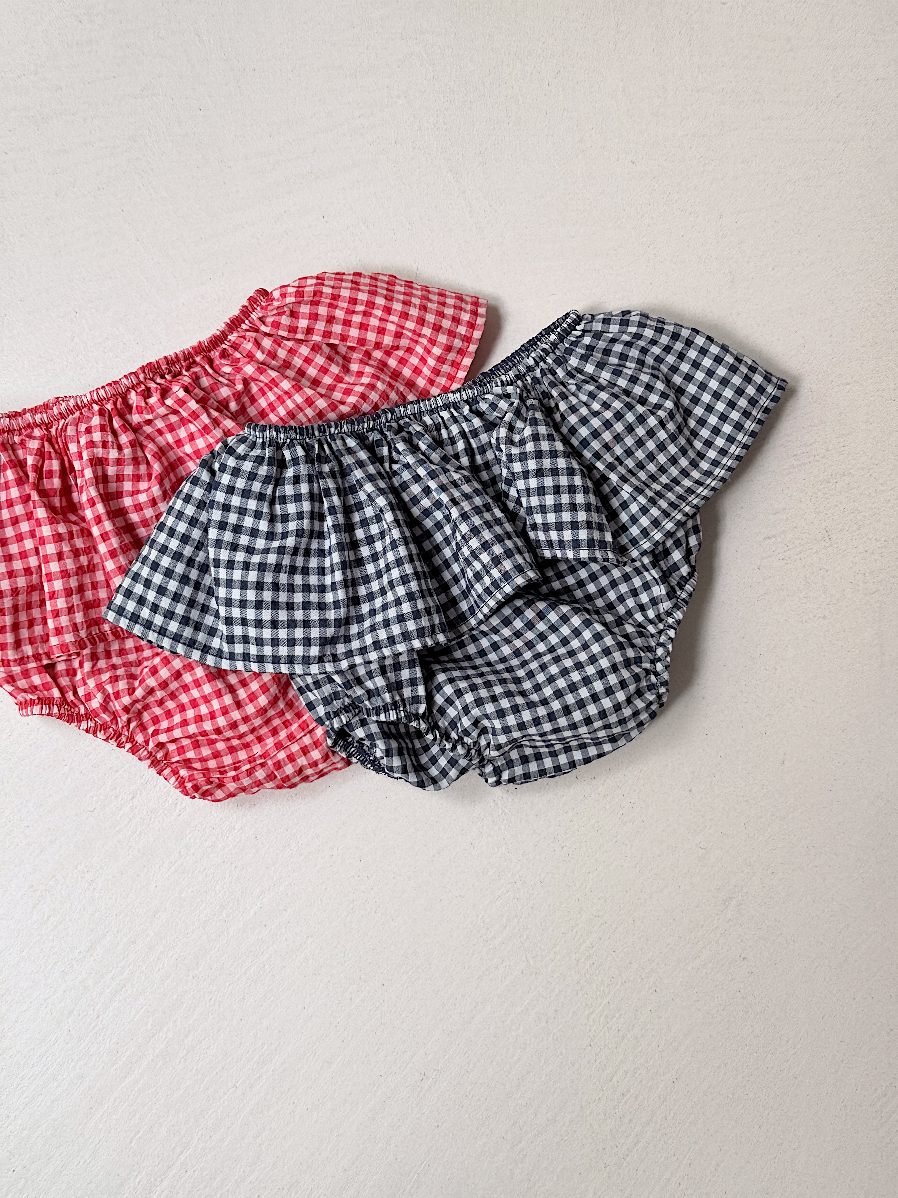 Bloomer Marta - vichy rouge