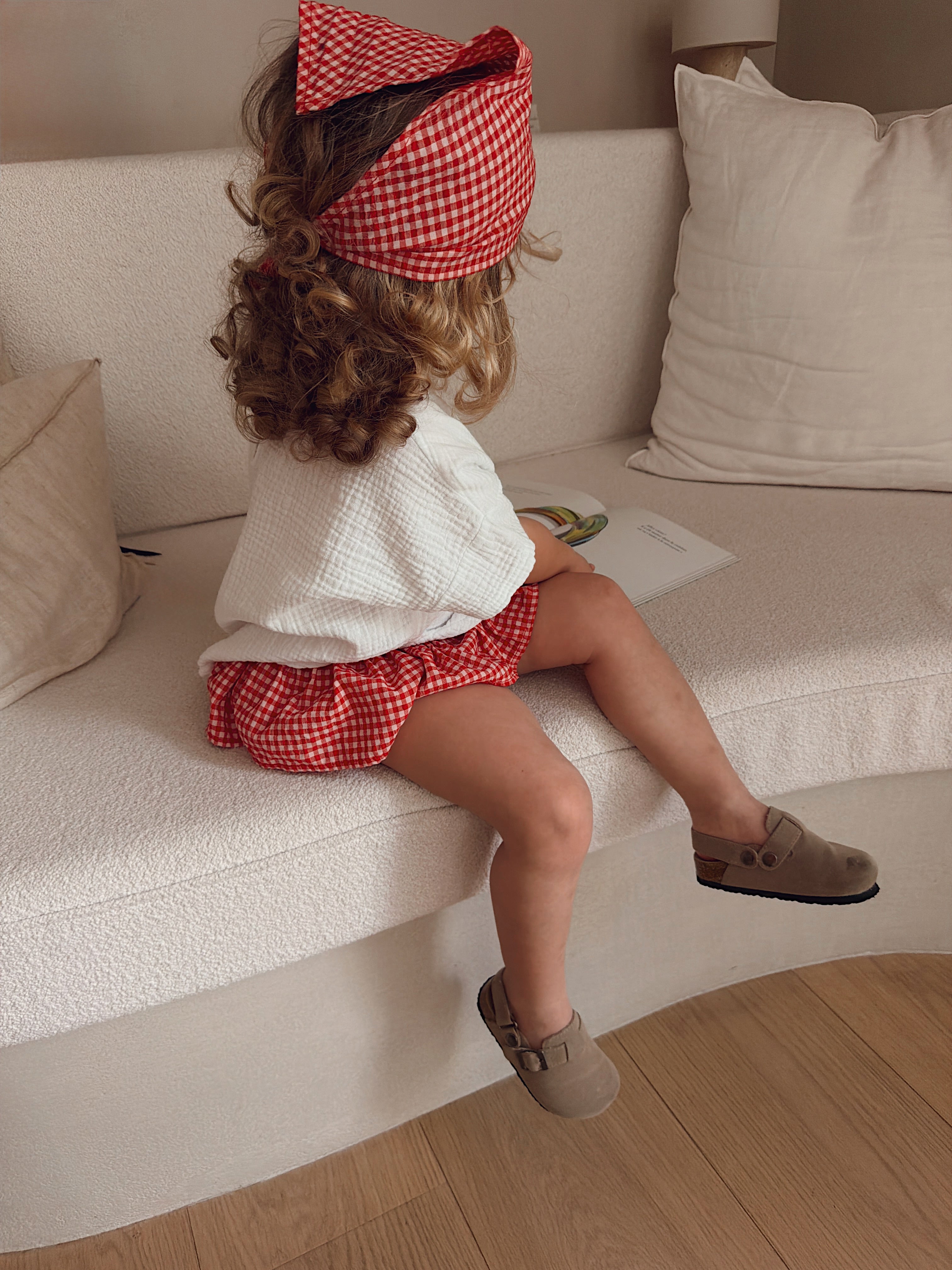 Bloomer Marta - vichy rouge