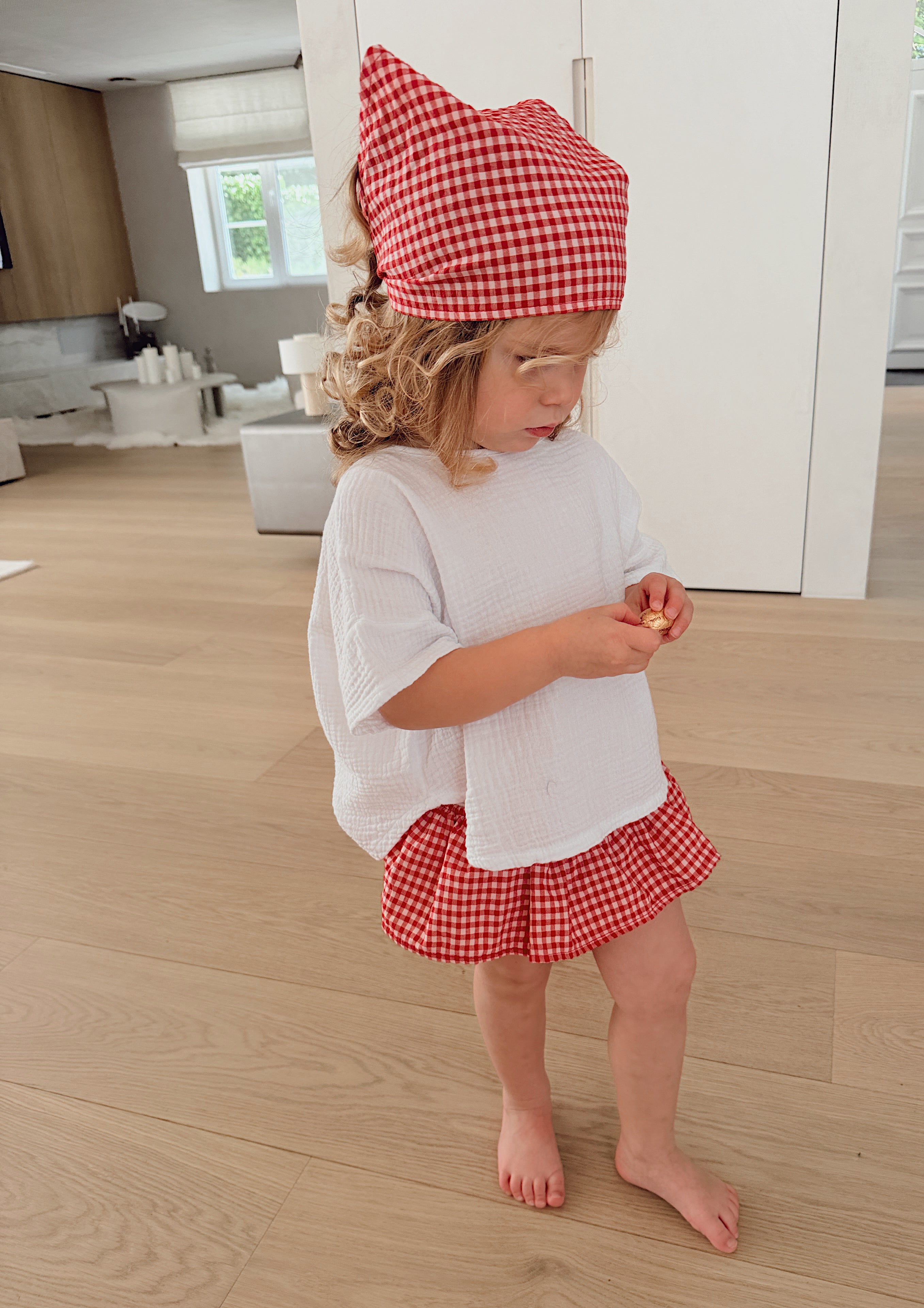 Bloomer Marta - vichy rouge