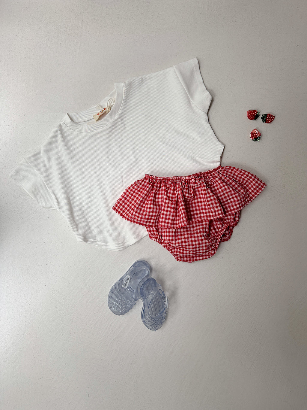 Bloomer Marta - vichy rouge