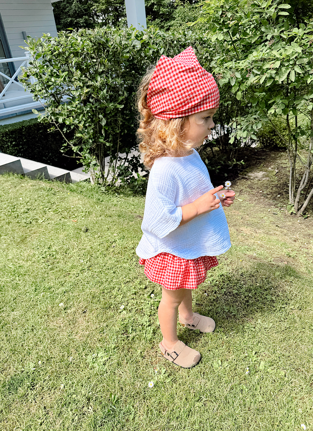 Bloomer Marta - vichy rouge