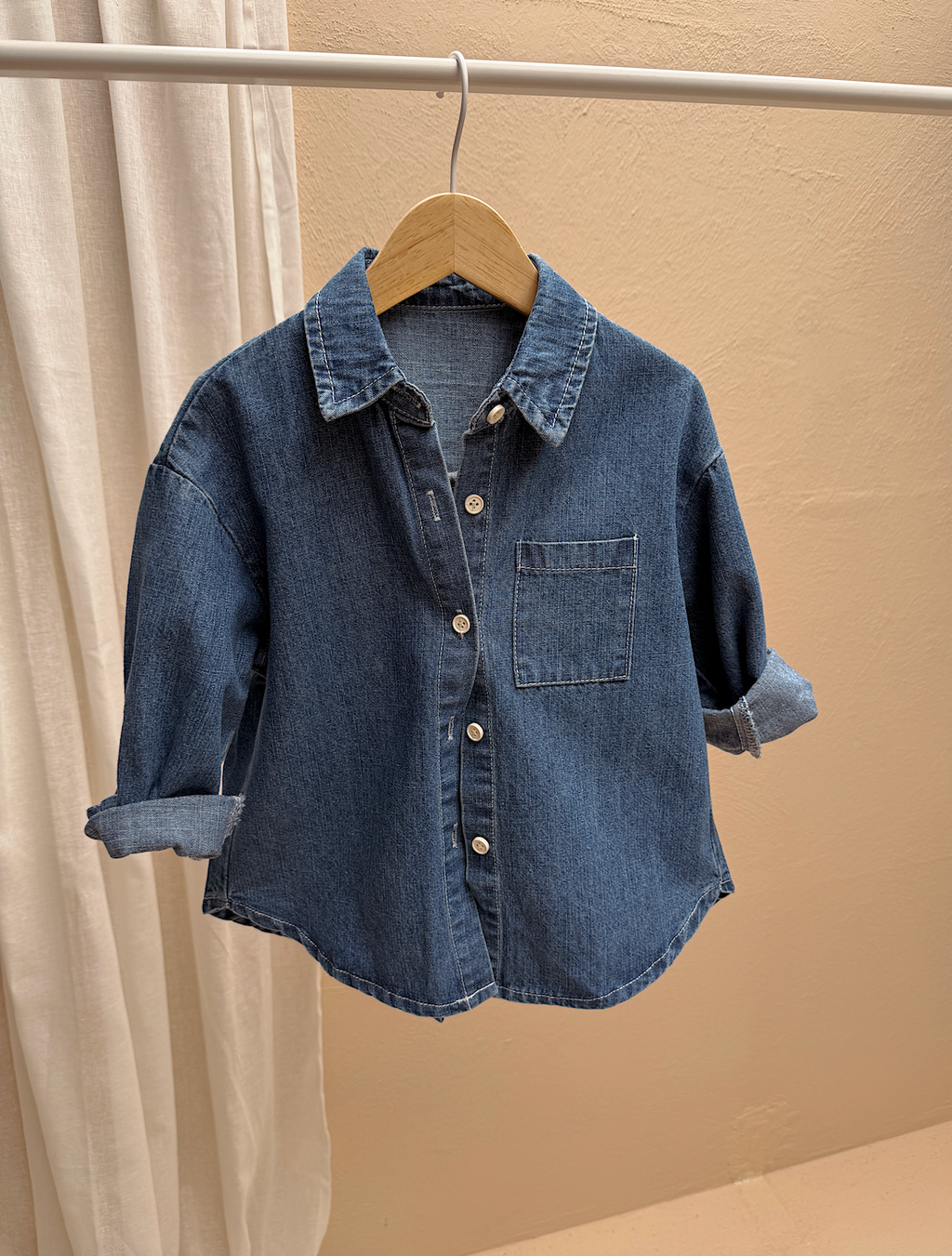 Chemise Gabi - bleu en jeans