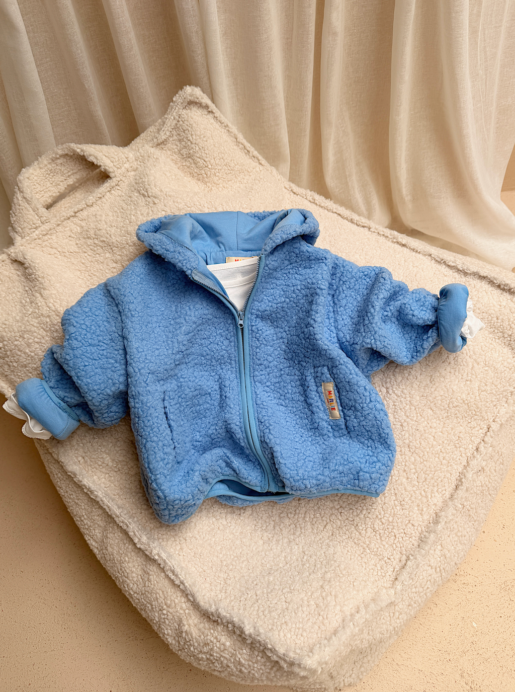 Manteau Sam - bleu ciel