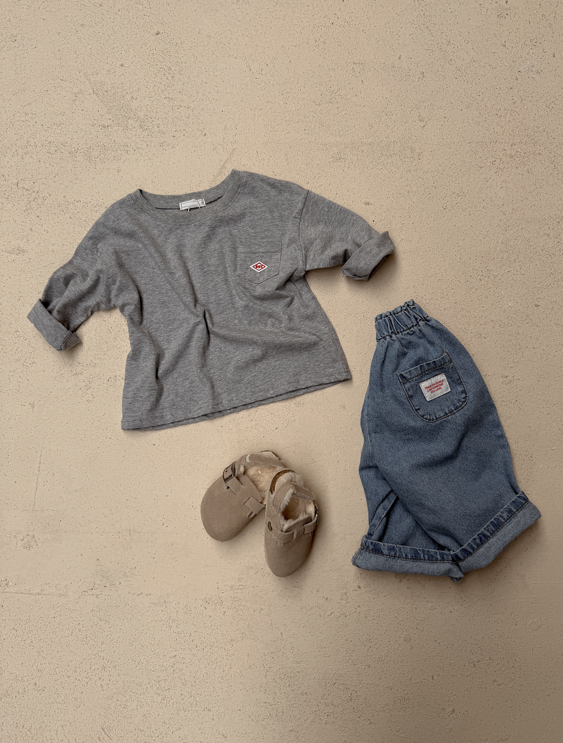 T-shirt Brandy - gris