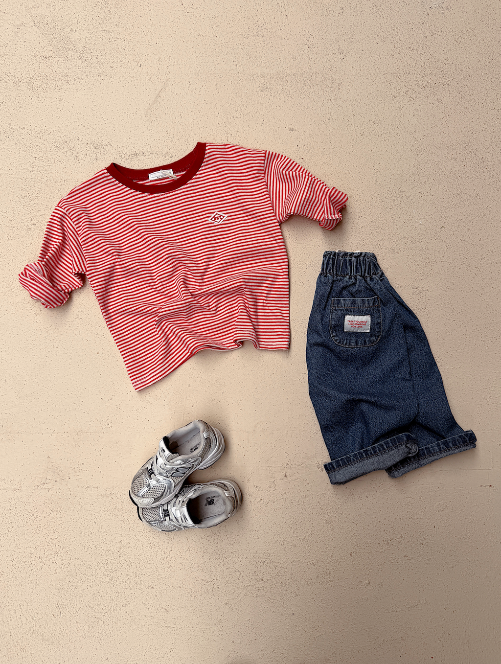 T-shirt James - rouge