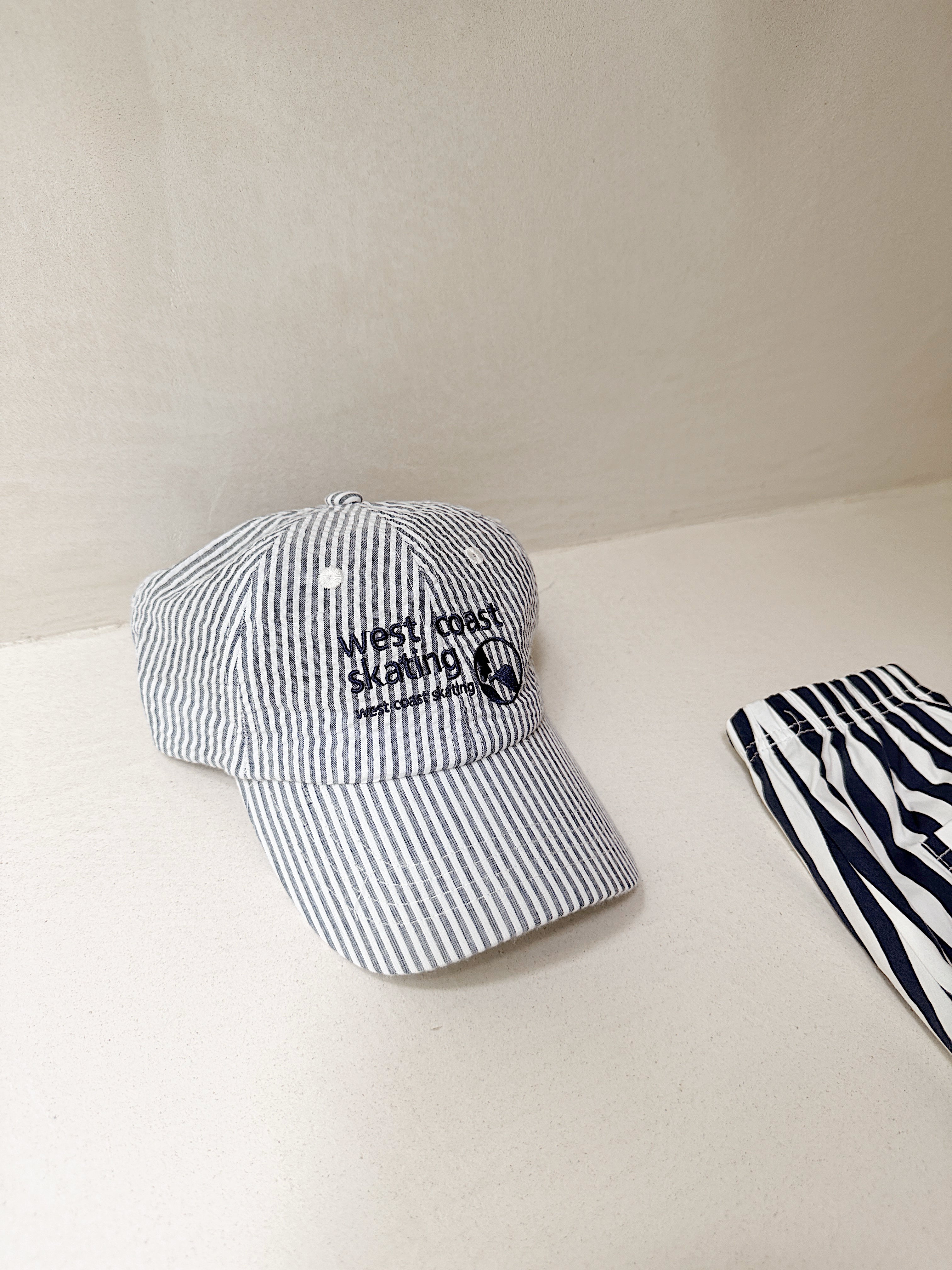 Ralph cap - blue with stripes