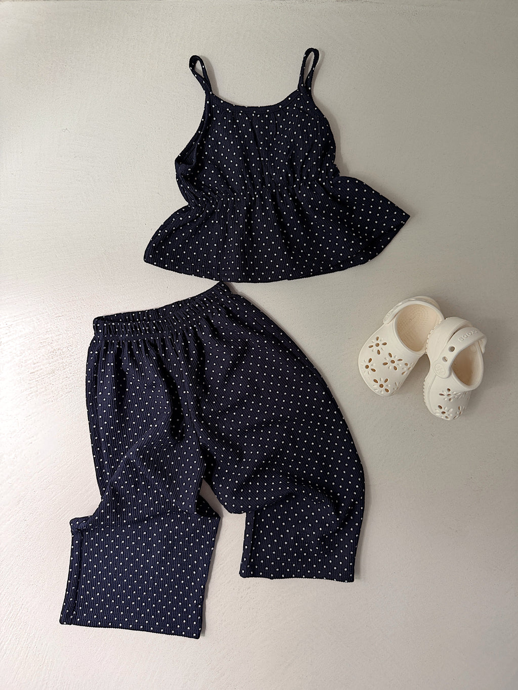 Ensemble Paloma - marine à pois