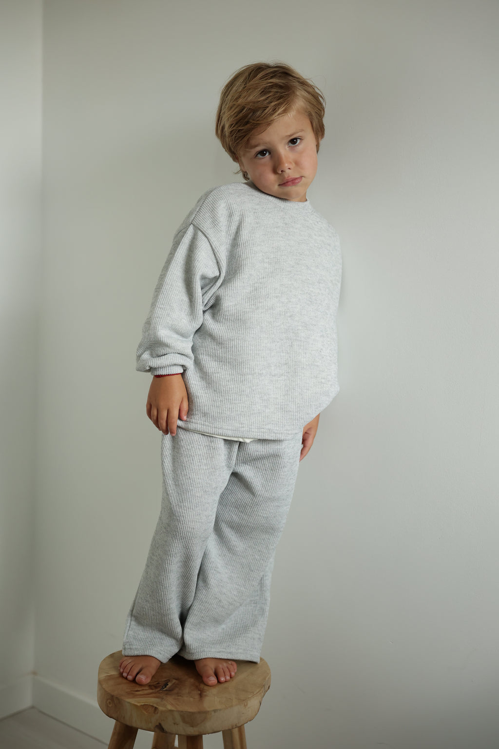 Ensemble Jude - gris chiné