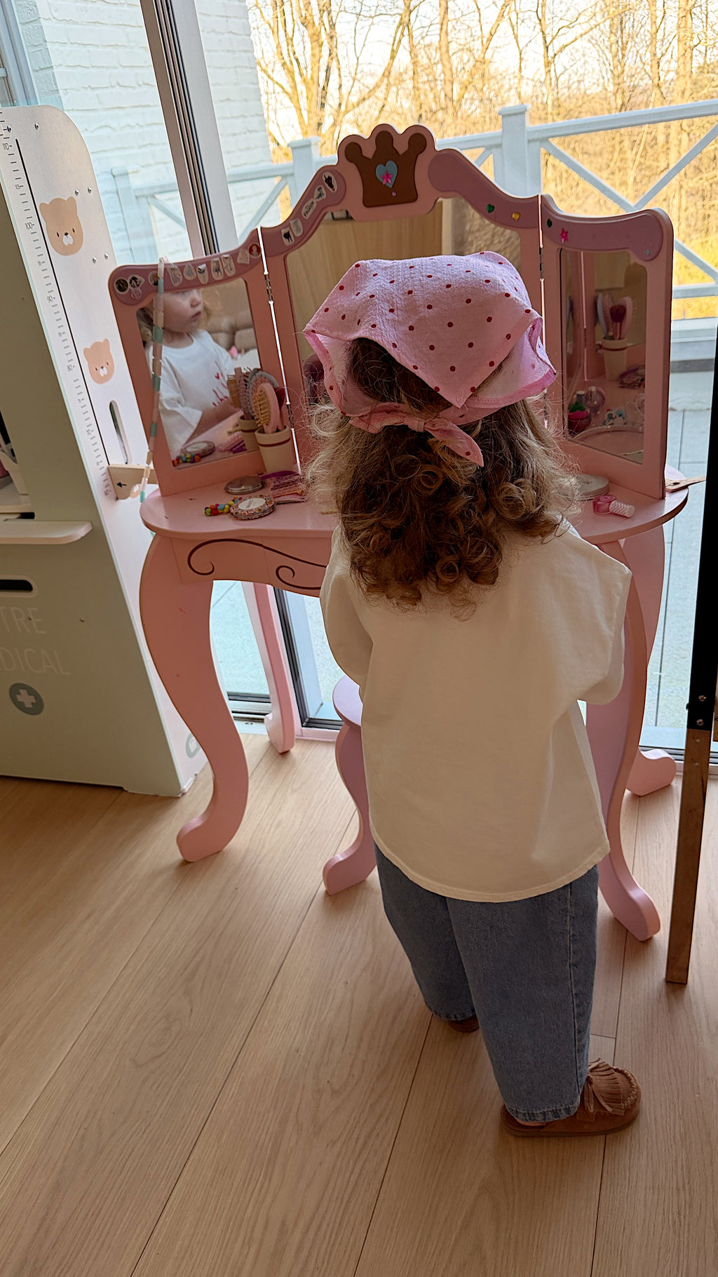 Foulard Julia - rose