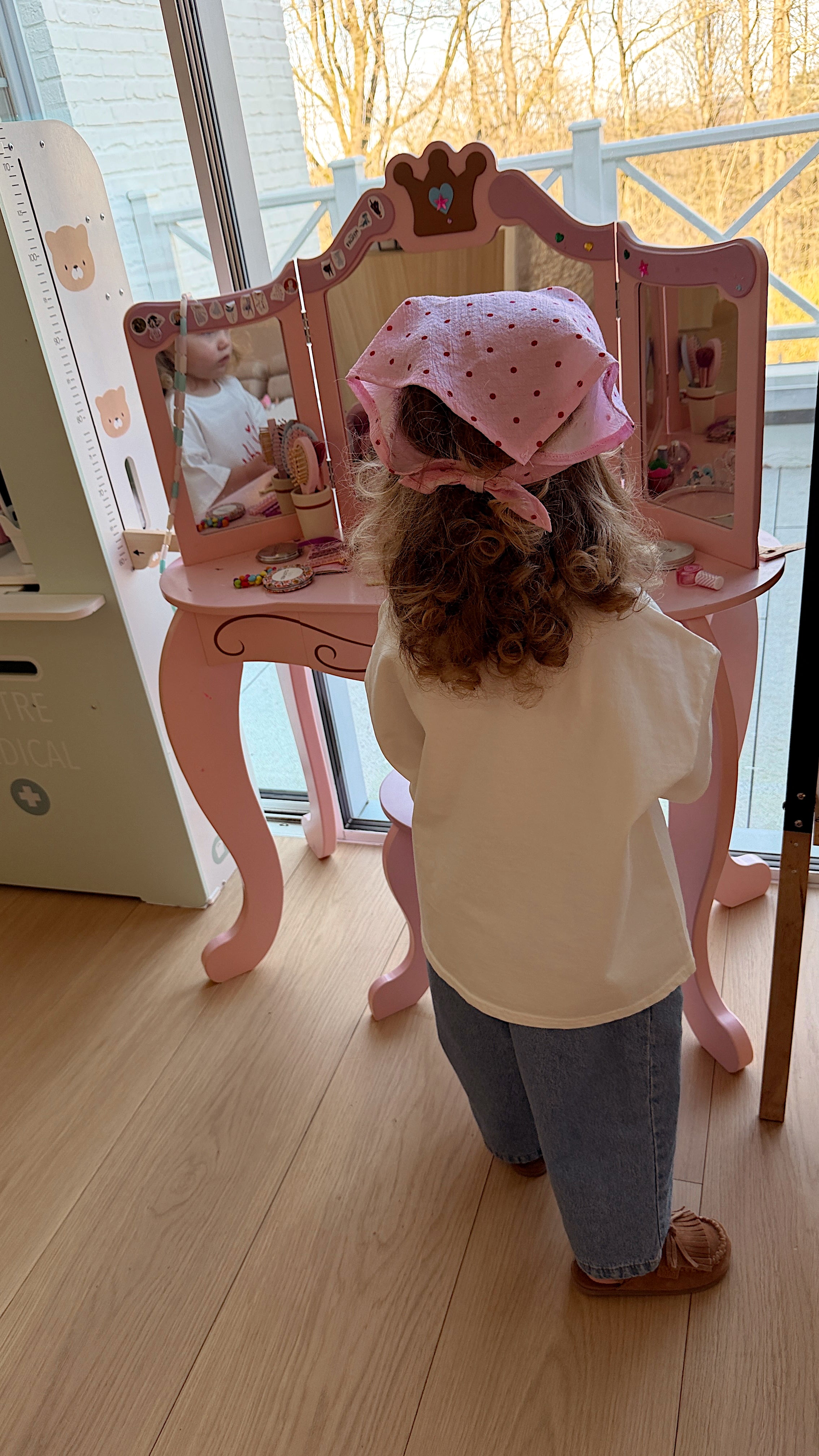 Foulard Julia - rose