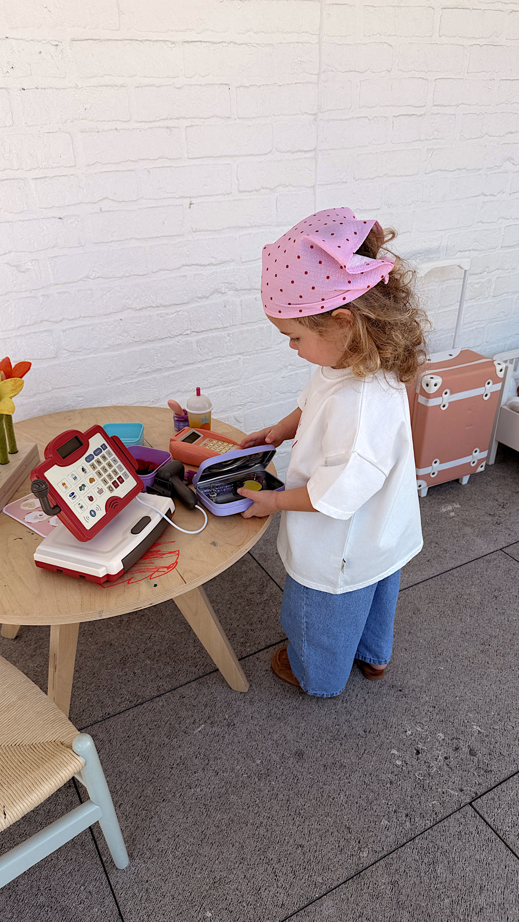 Foulard Julia - rose