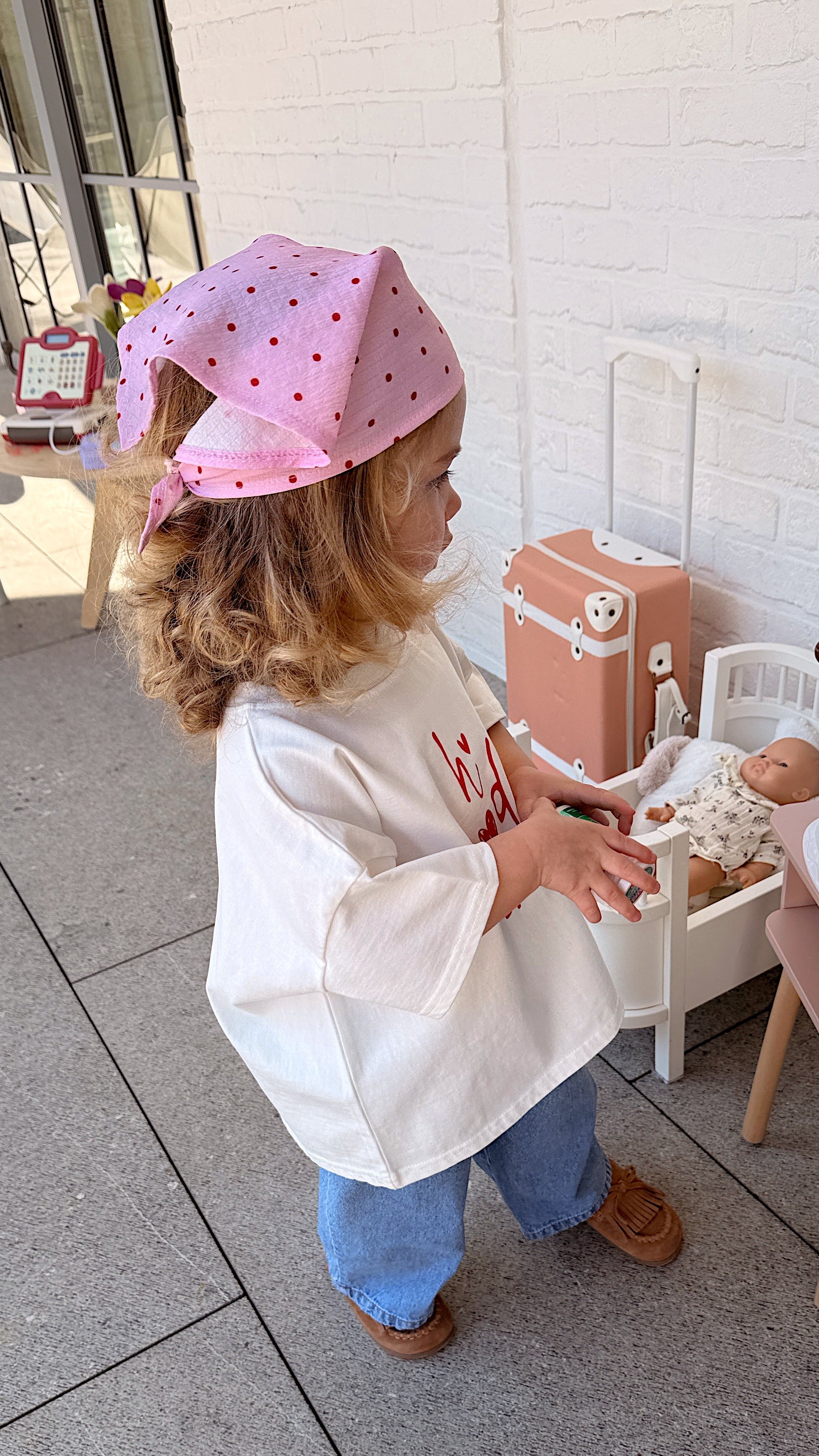 Foulard Julia - rose