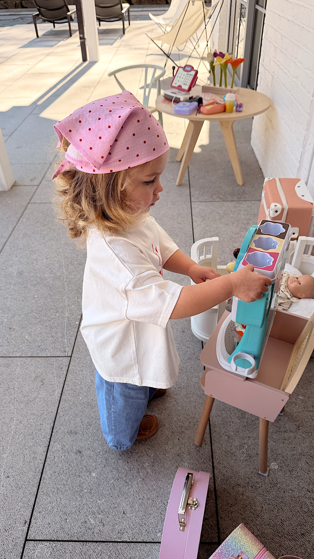 Foulard Julia - rose