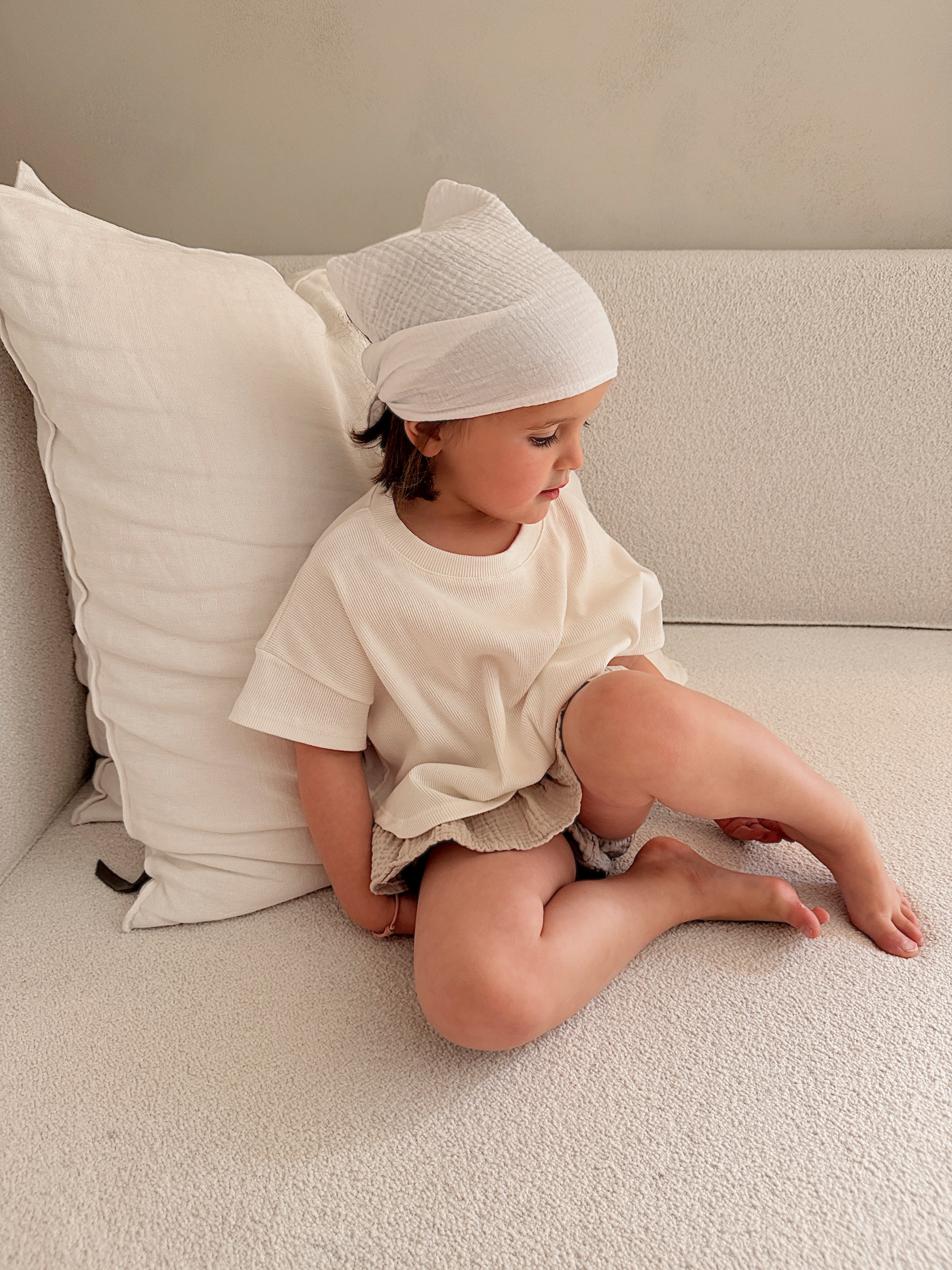 Foulard Lily - blanc