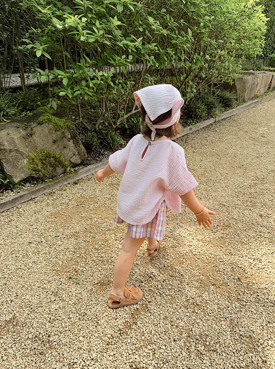 Foulard Lily - rose