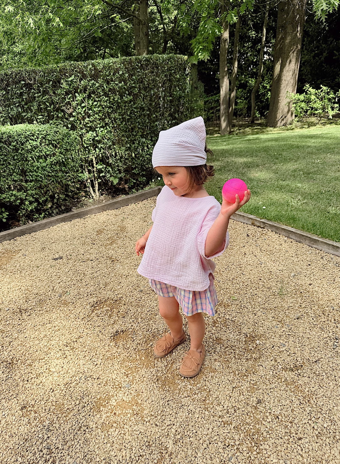 Foulard Lily - rose