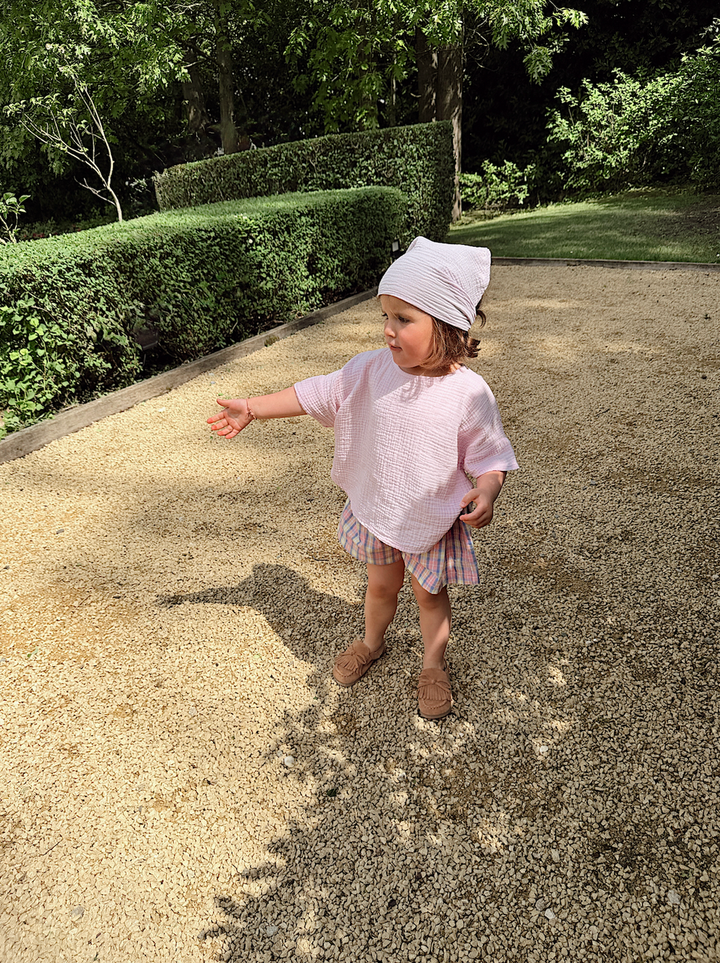 Foulard Lily - rose