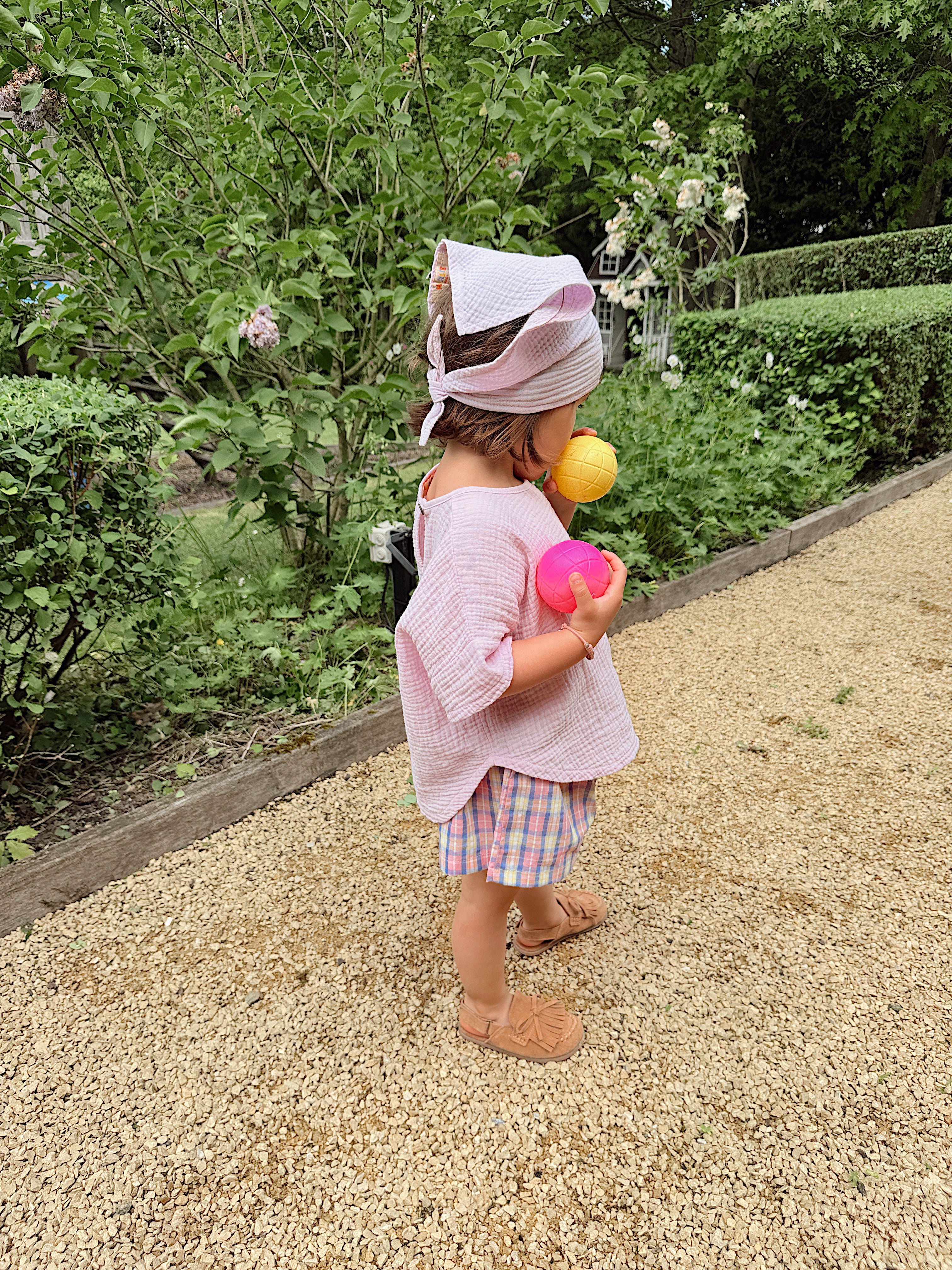 Foulard Lily - rose