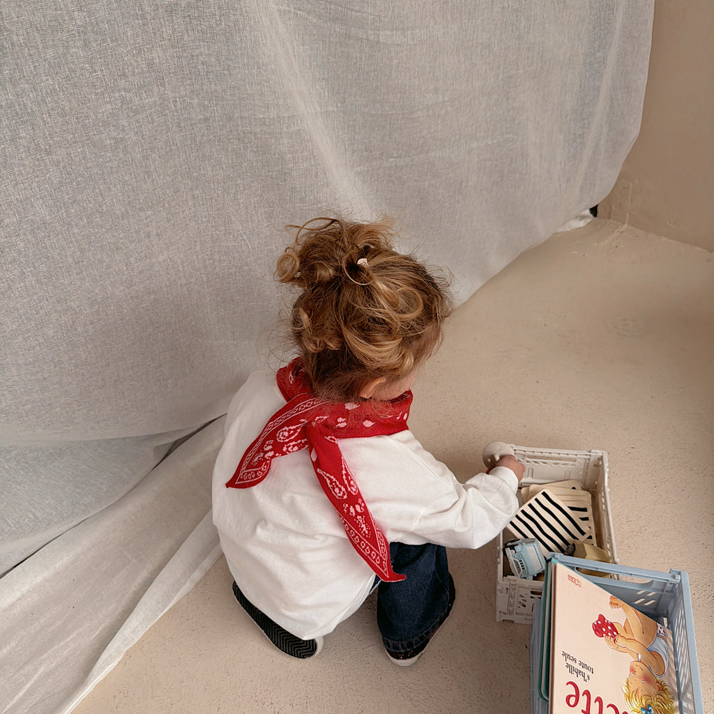 Foulard Barry - rouge