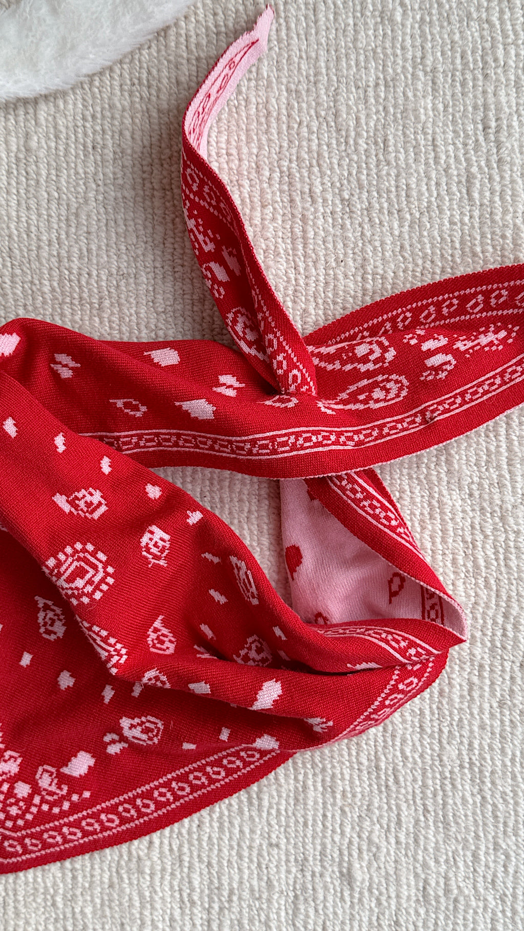 Foulard Barry - rouge