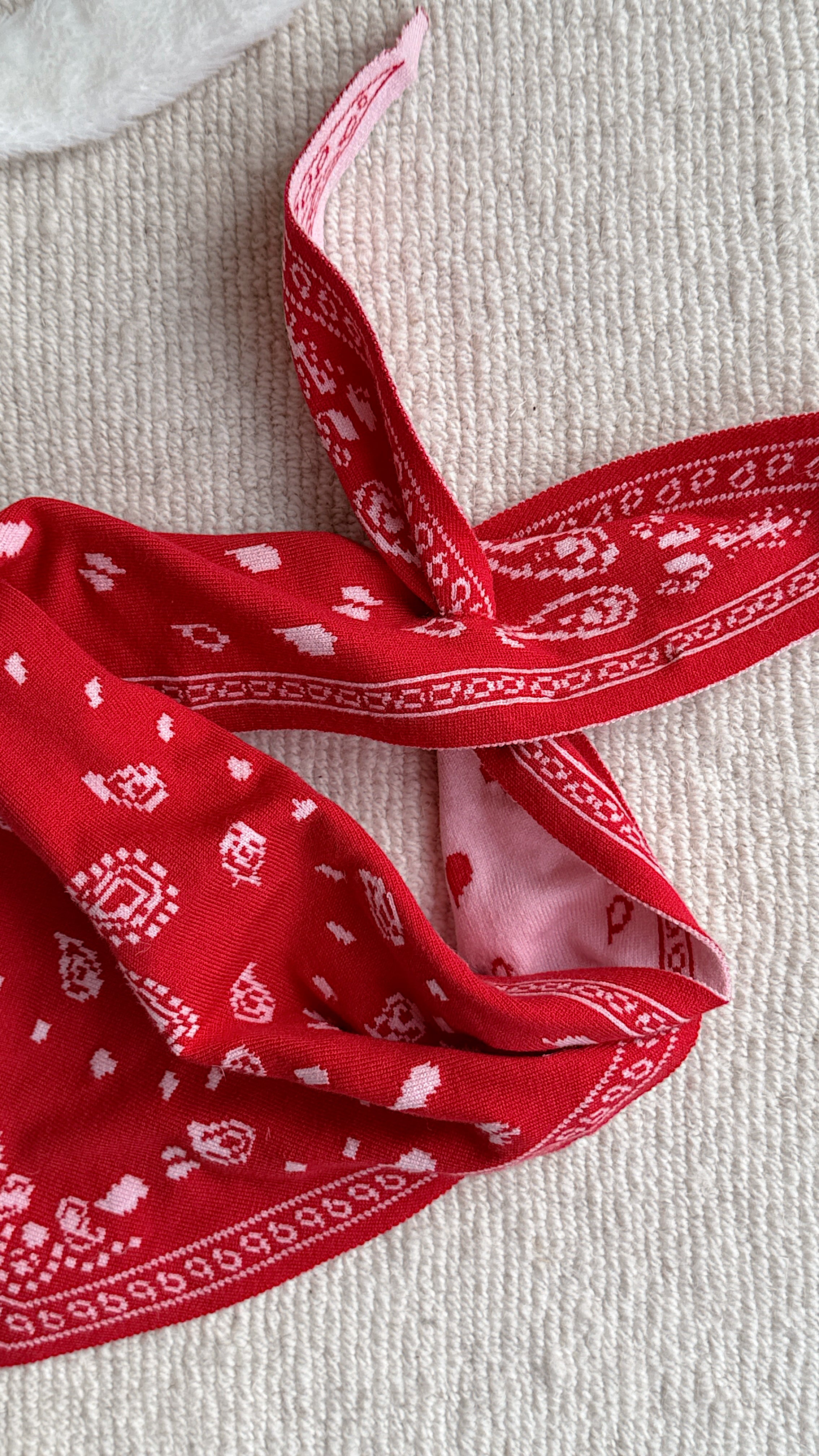 Foulard Barry - rouge
