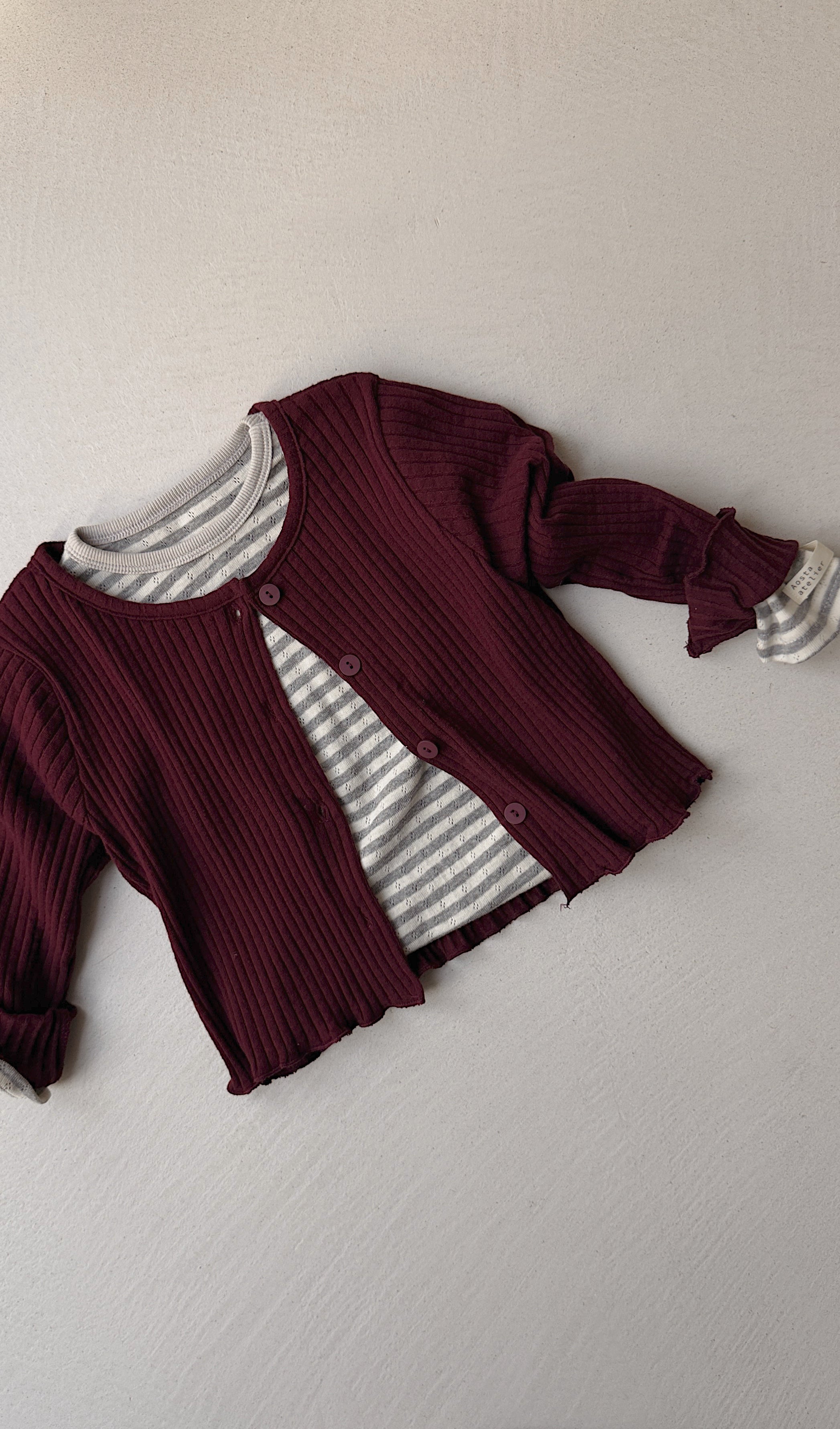 Gilet Chloé - bordeaux