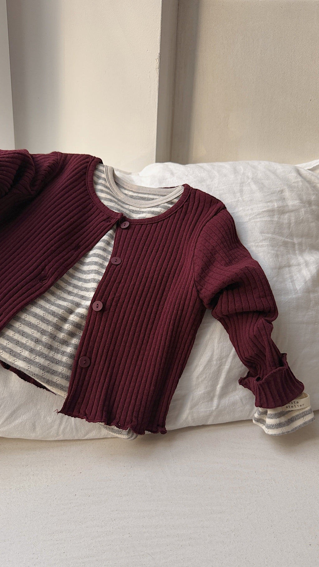 Gilet Chloé - bordeaux
