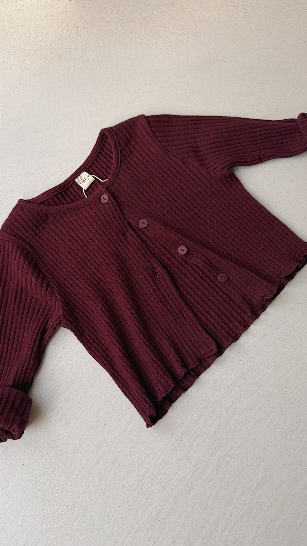 Gilet Chloé - bordeaux