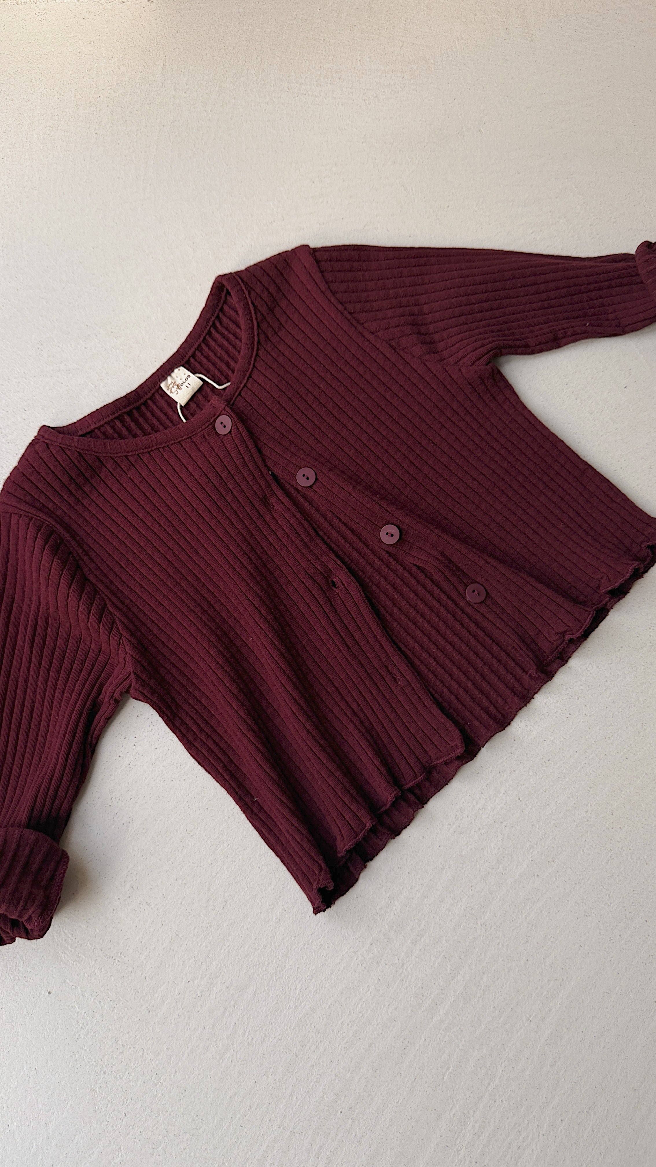 Gilet Chloé - bordeaux