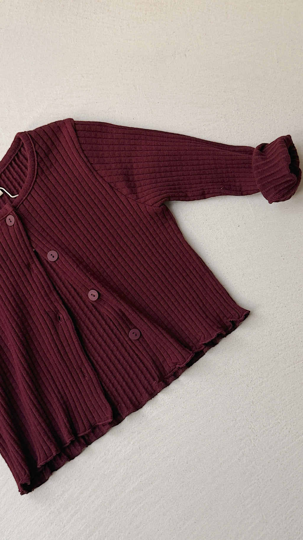 Gilet Chloé - bordeaux