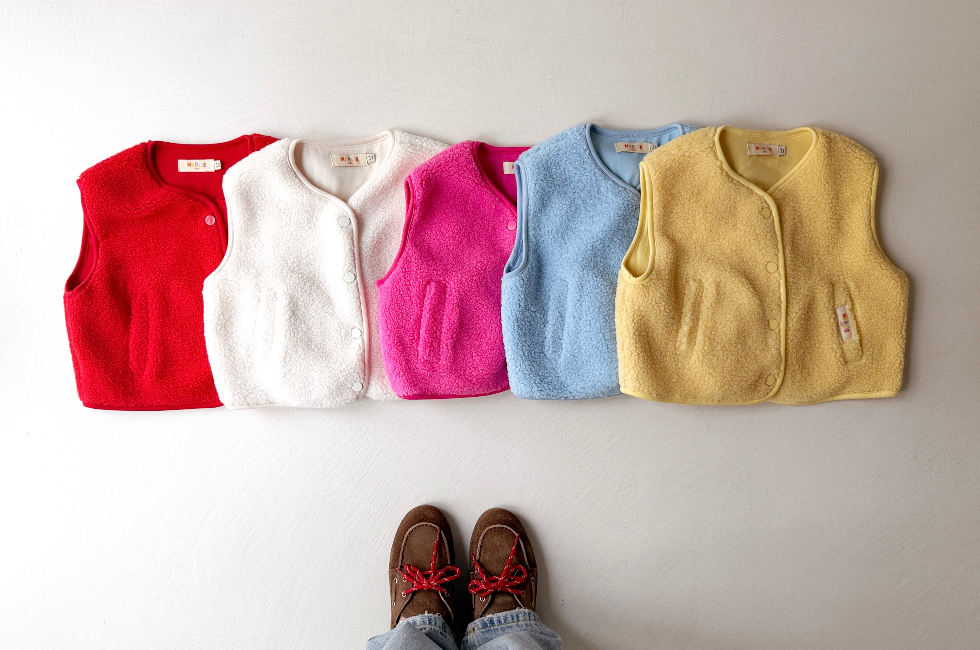 Gilet Léo - fuchsia