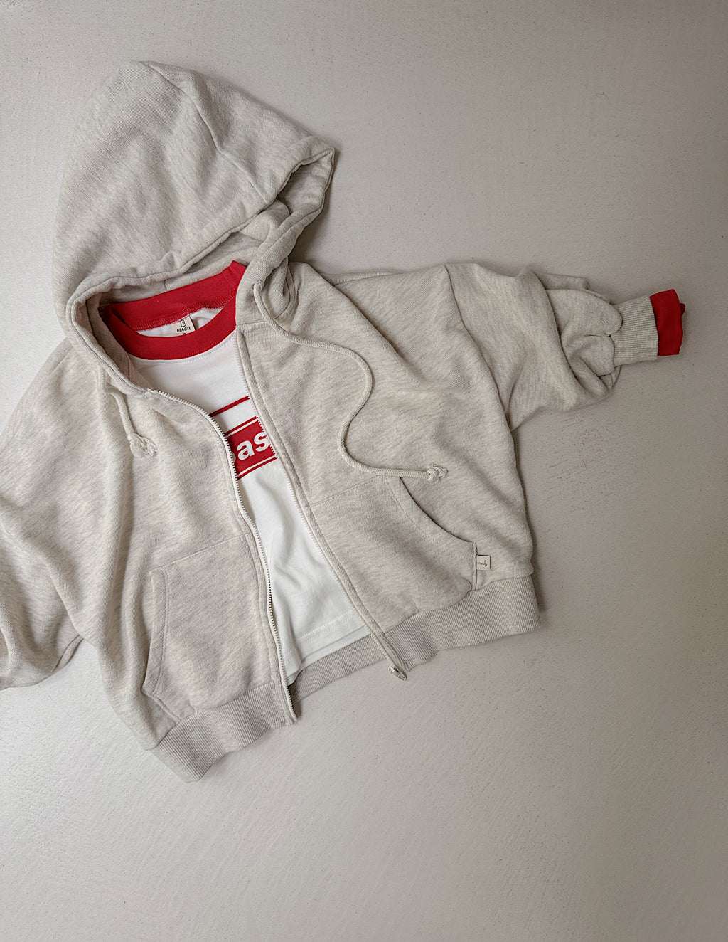Cardigan Louis - mottled grey