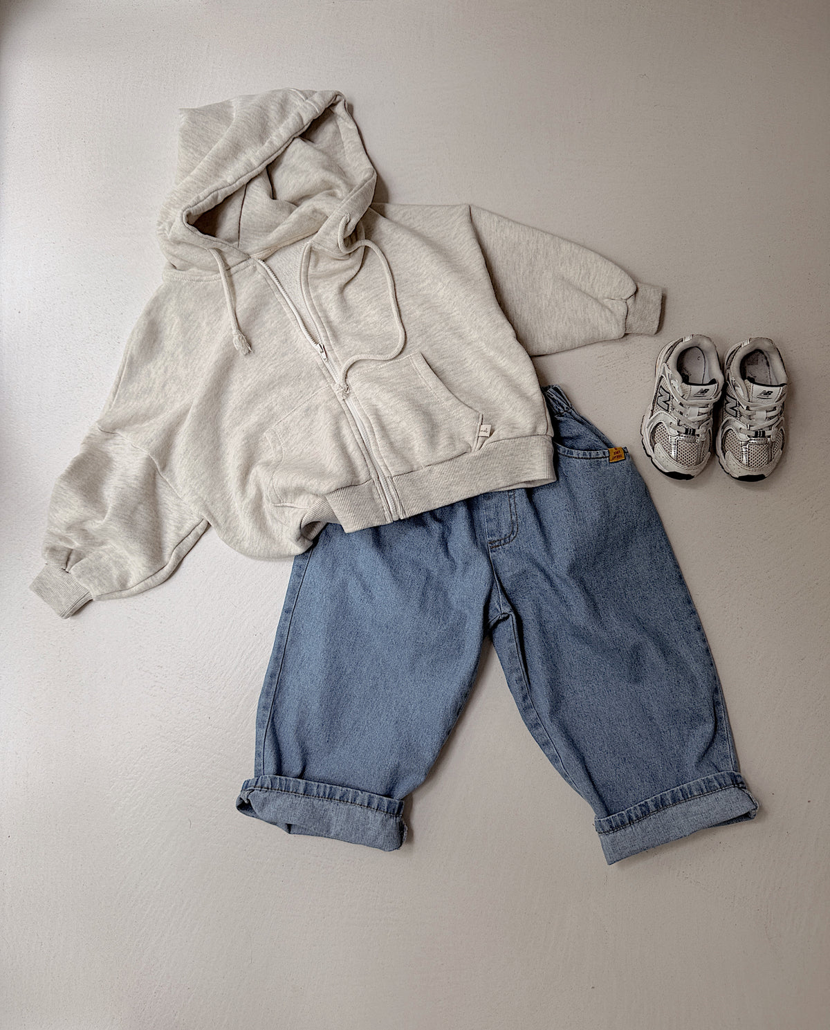 Cardigan Louis - mottled grey