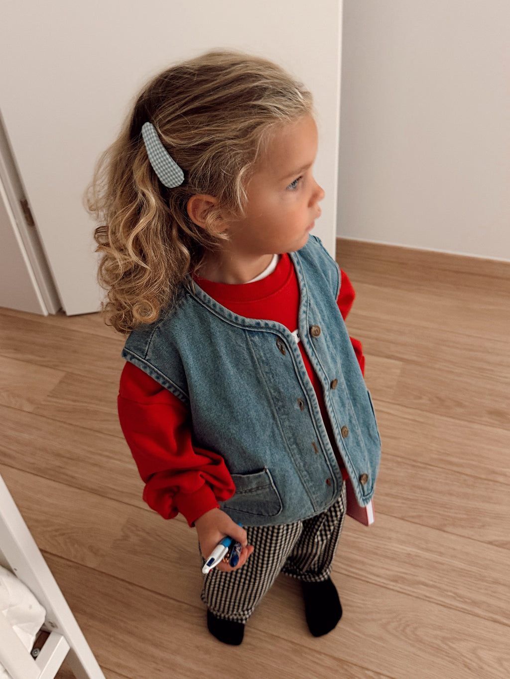 Gilet Manu - bleu