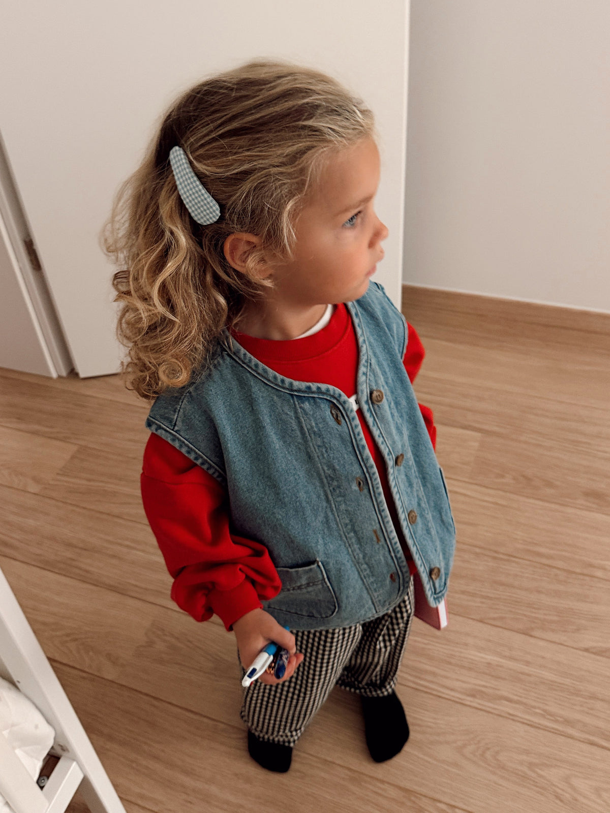 Gilet Manu - bleu