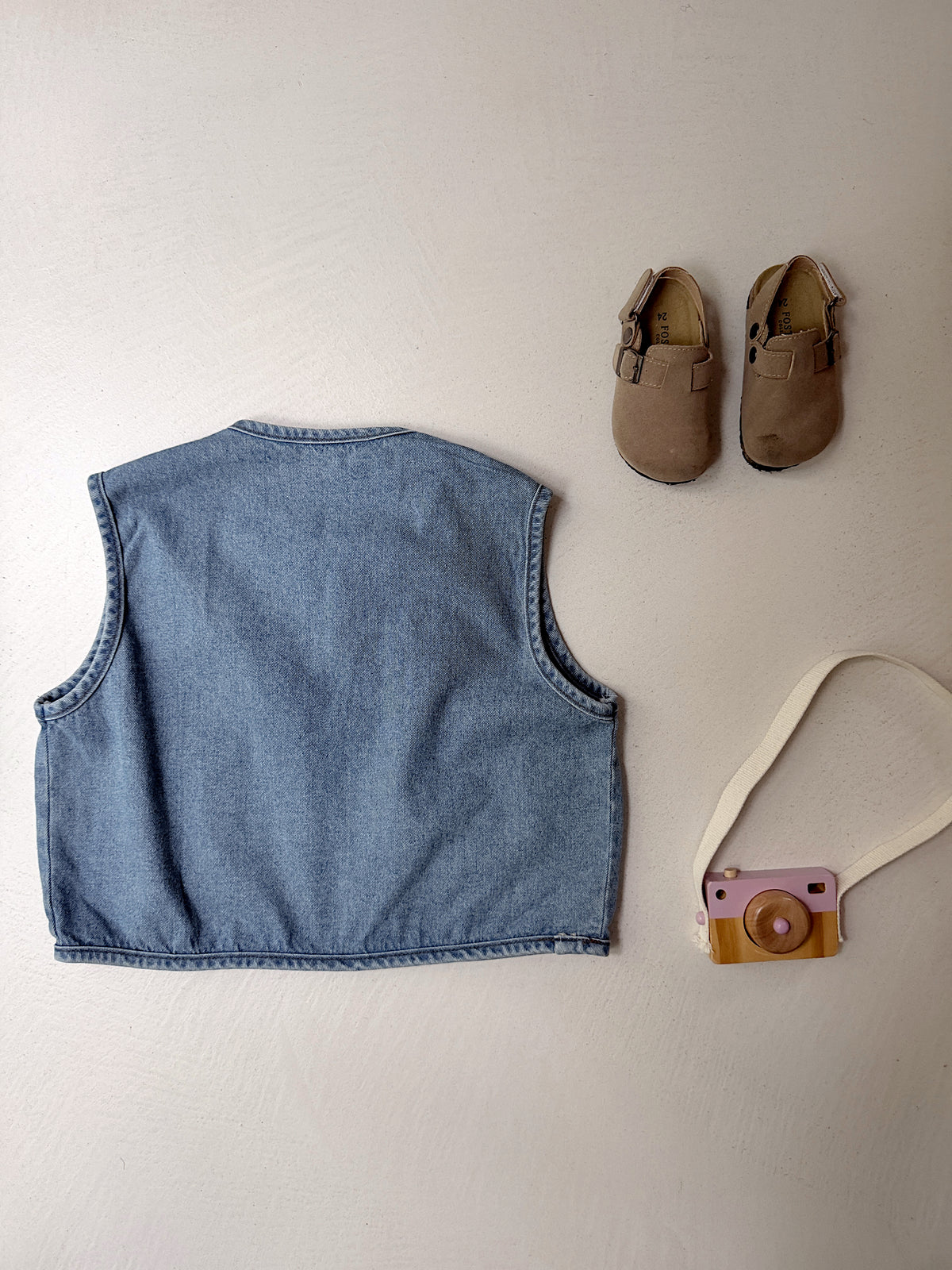 Gilet Manu - bleu
