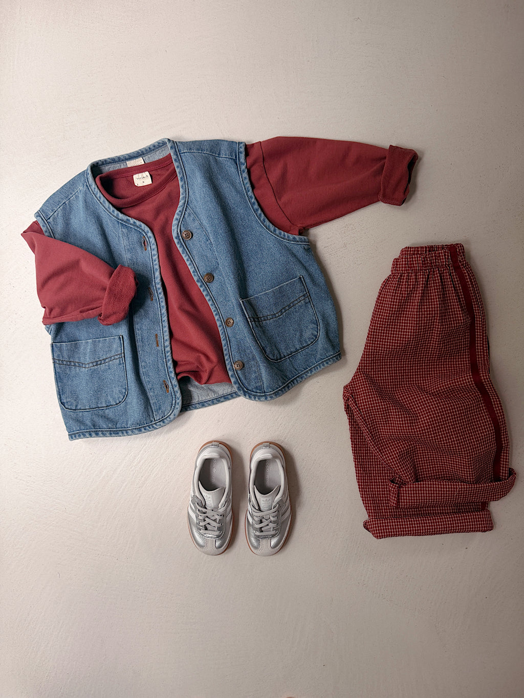Gilet Manu - bleu