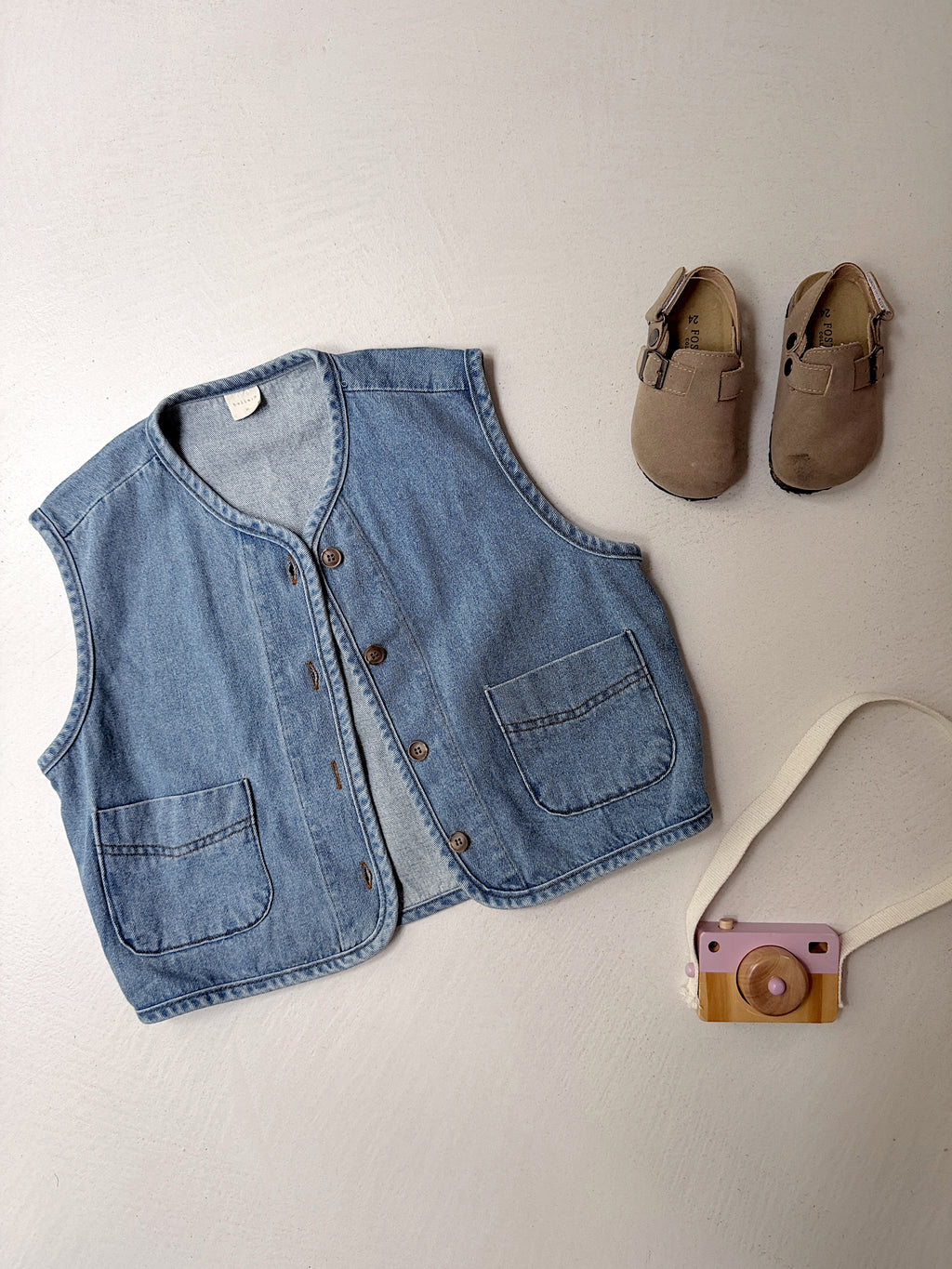 Gilet Manu - bleu