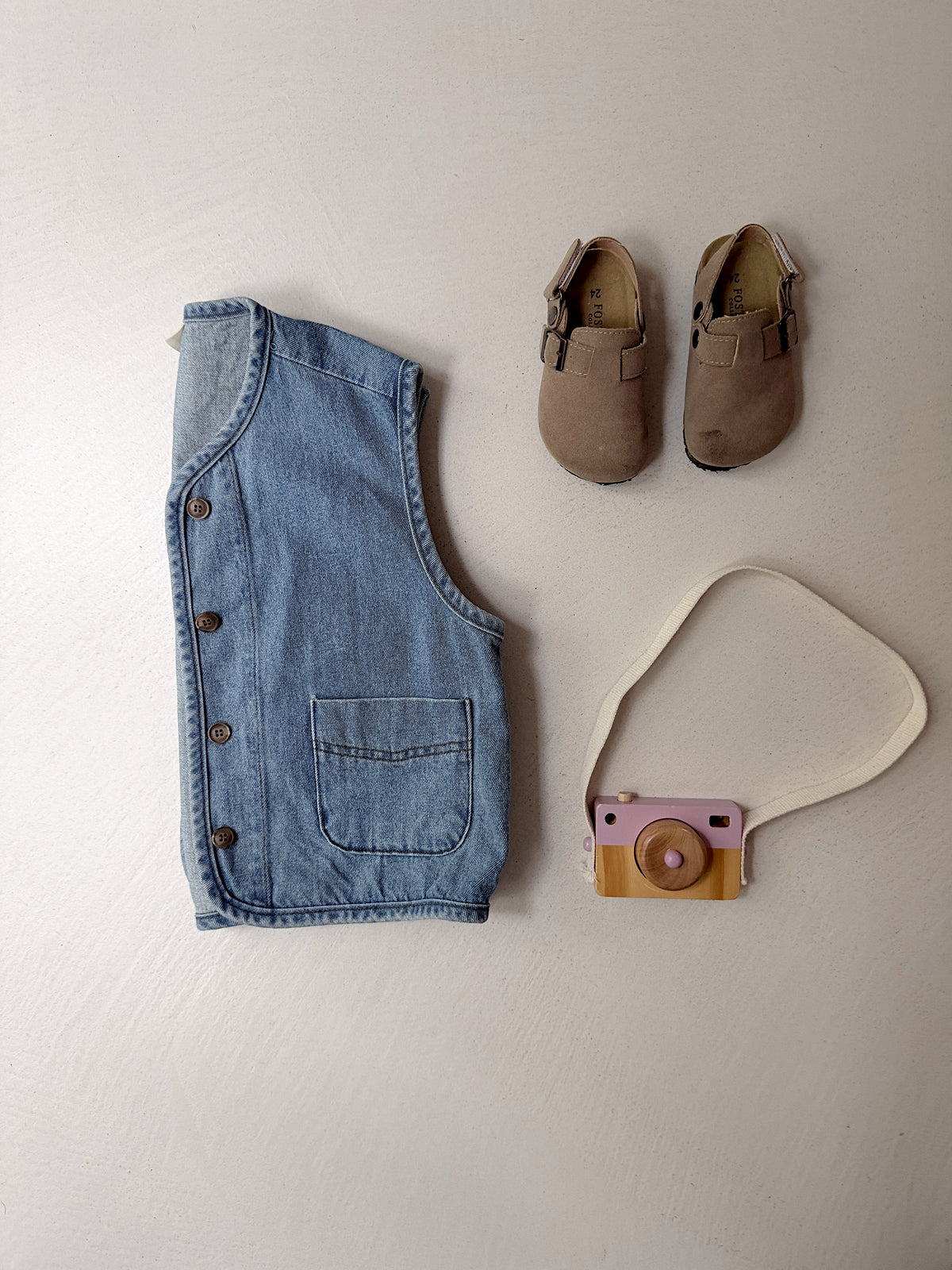 Gilet Manu - bleu