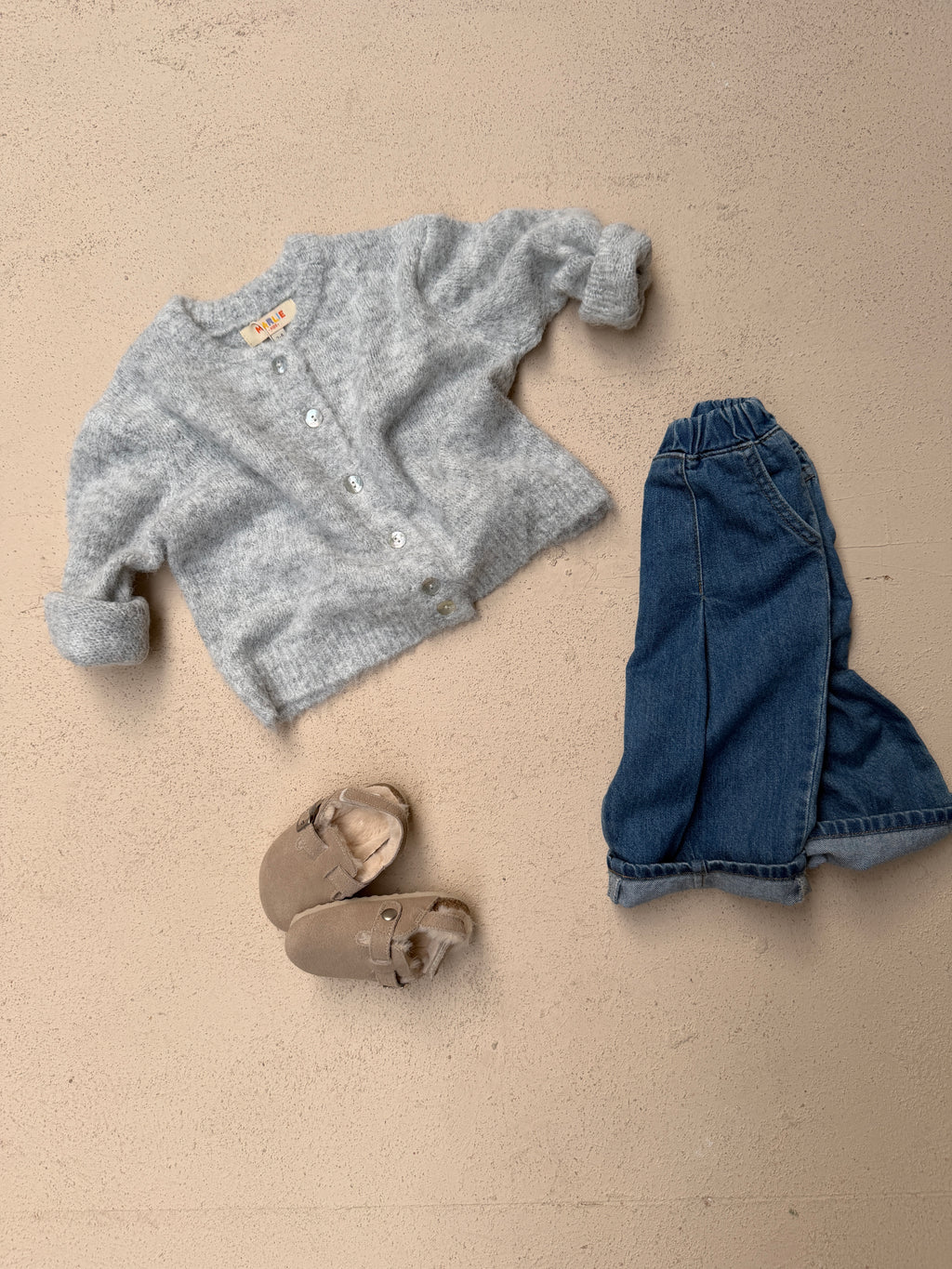 Gilet Marine - gris clair